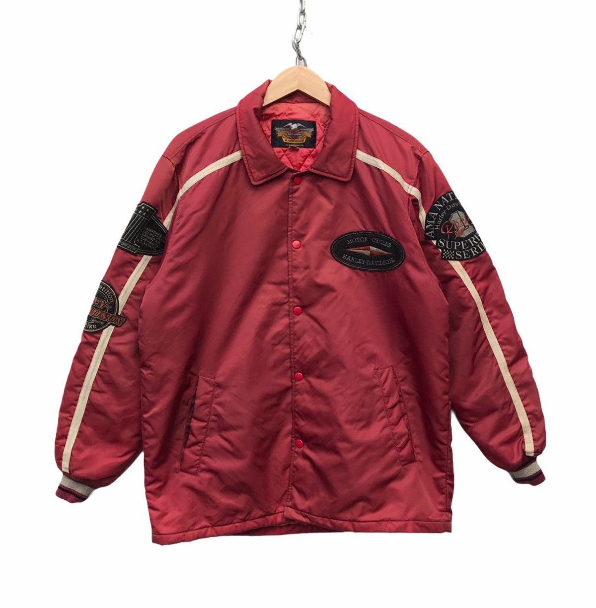 Harley Davidson Rare Harley Davidson Jacket Bikers Motorcycles Jacket Size US L / EU 52-54 / 3 - 2 Thumbnail