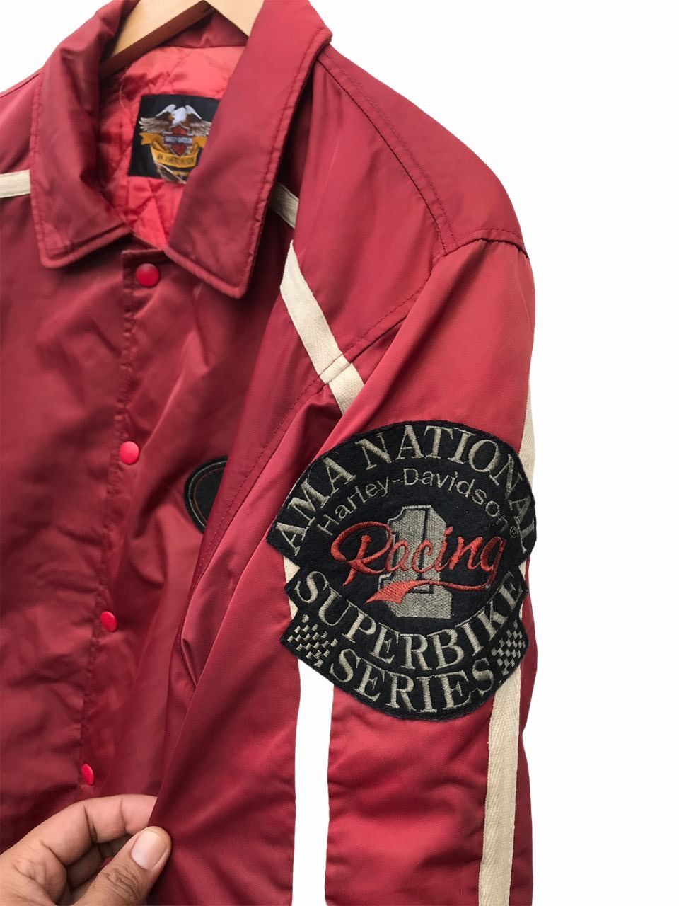 Harley Davidson Rare Harley Davidson Jacket Bikers Motorcycles Jacket Size US L / EU 52-54 / 3 - 6 Thumbnail