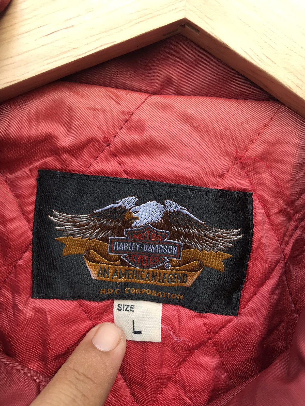 Harley Davidson Rare Harley Davidson Jacket Bikers Motorcycles Jacket Size US L / EU 52-54 / 3 - 3 Thumbnail