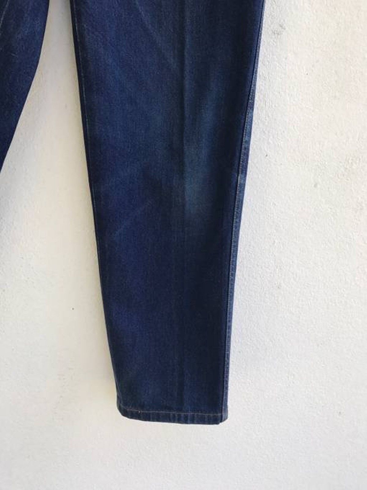 Yves Saint Laurent Vintage Retro Style Yves Saint Laurent Logo Denim Pants Size US 28 / EU 44 - 5 Thumbnail