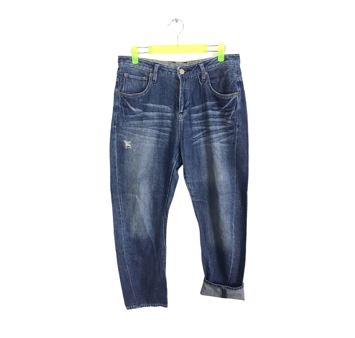 image of Vintage Camel Road Straight Cut Style Pants in Indigo, Men's (Size 30)