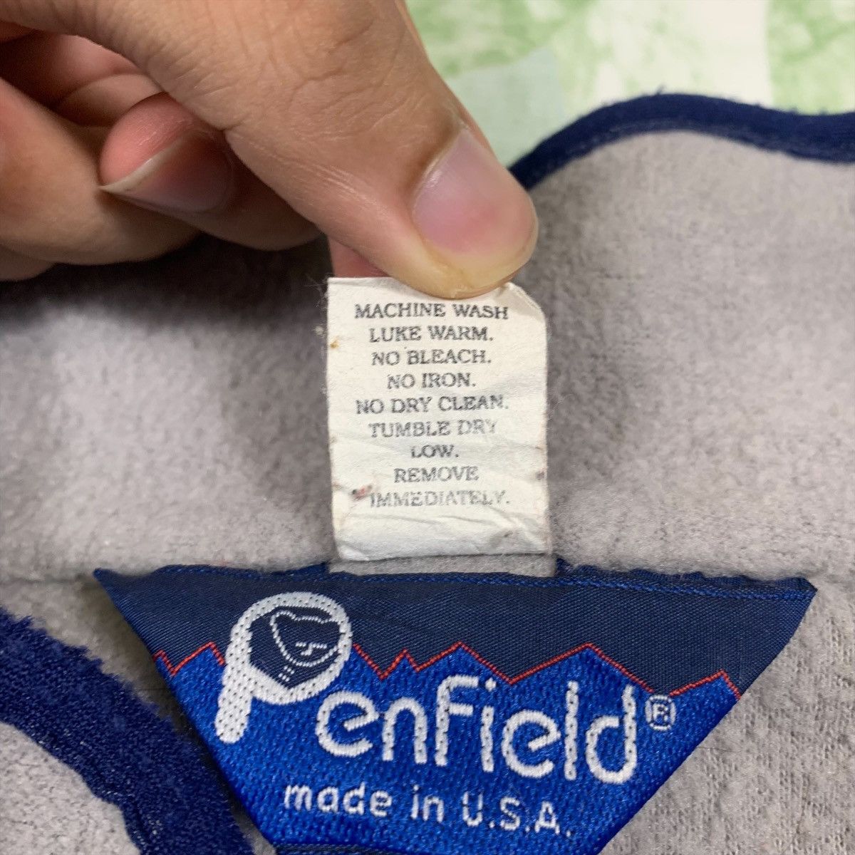 Penfield × Vintage PENFIELD Outdoor Sportswear Fleece Half Zipper Sweatshirt Size US L / EU 52-54 / 3 - 8 Thumbnail