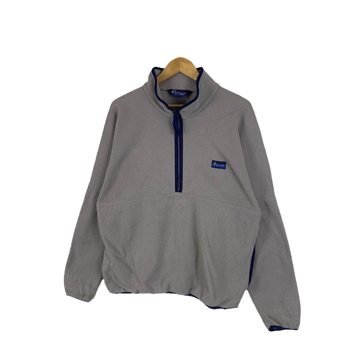Penfield × Vintage PENFIELD Outdoor Sportswear Fleece Half Zipper Sweatshirt Size US L / EU 52-54 / 3 - 3 Thumbnail