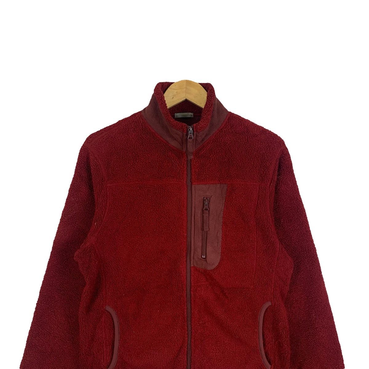 Japanese Brand × Uniqlo UNIQLO Japanese Brand Deep Pile Fleece Zipper Sweater Jacket Size US M / EU 48-50 / 2 - 5 Thumbnail