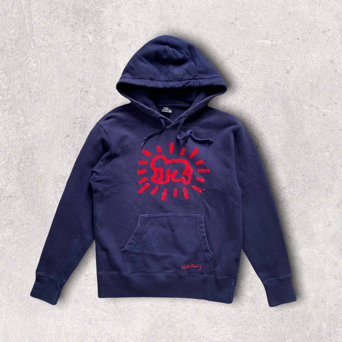 Keith Haring × Uniqlo × Vintage Vintage SPRZ NY X Keith Haring Logo Hoodie Size US S / EU 44-46 / 1 - 1 Thumbnail