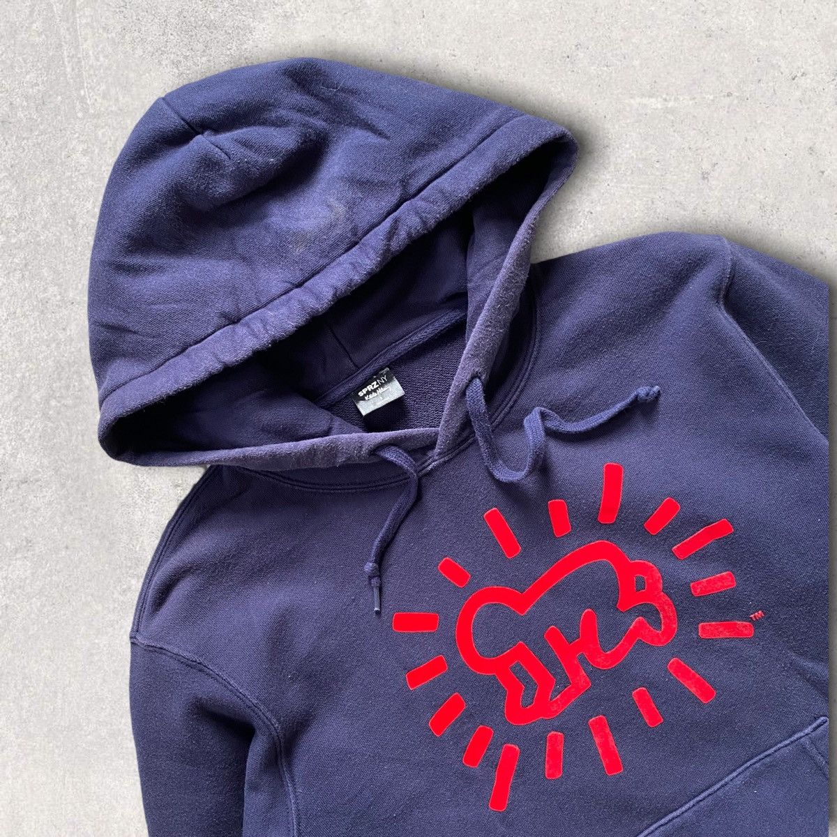 Keith Haring × Uniqlo × Vintage Vintage SPRZ NY X Keith Haring Logo Hoodie Size US S / EU 44-46 / 1 - 3 Thumbnail