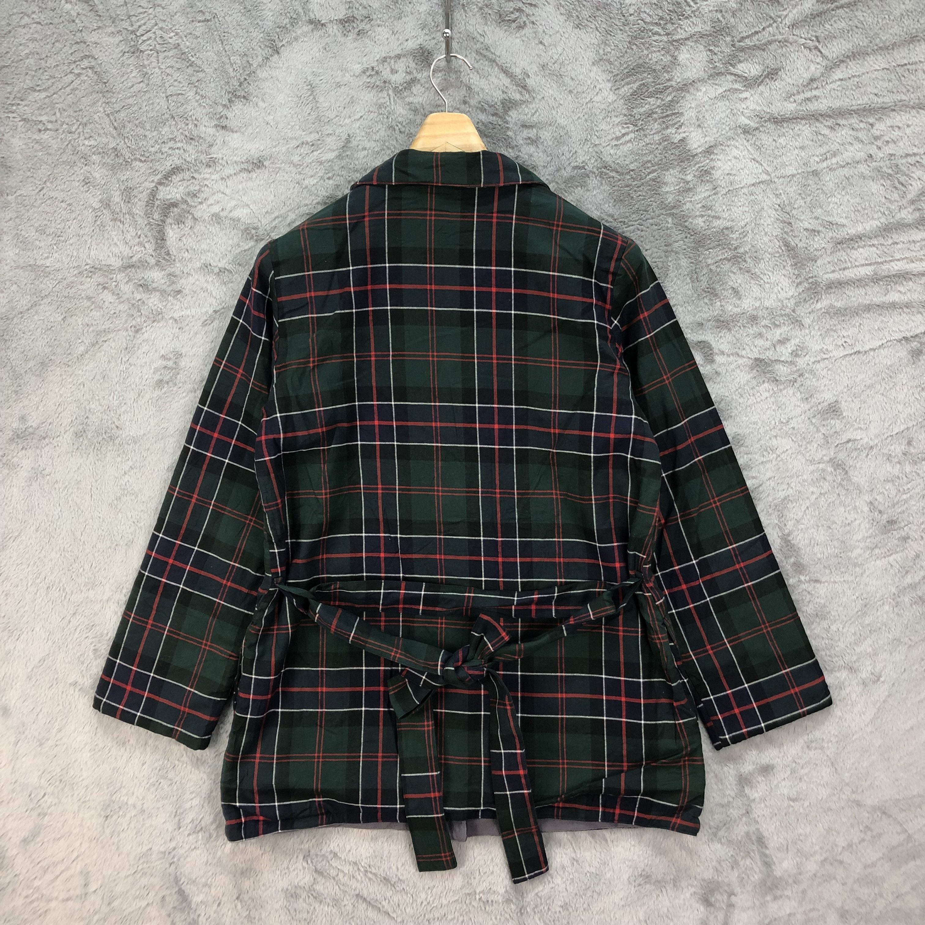 Tsumori Chisato Tsumori Chisato Fleece Lined Plaid Shirt Jacket #4716-165 Size M / US 6-8 / IT 42-44 - 10 Thumbnail
