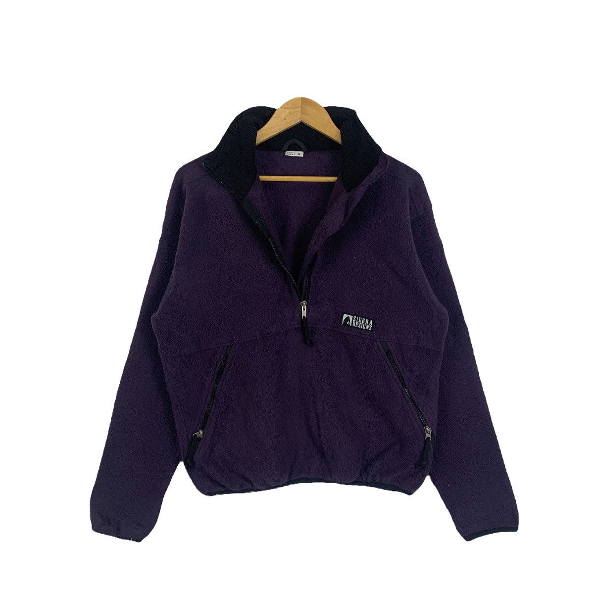 Sierra Designs × Vintage Vintage SIERRA DESIGNS Outdoor Sportswear Fleece Sweatshirt Size US M / EU 48-50 / 2 - 3 Thumbnail