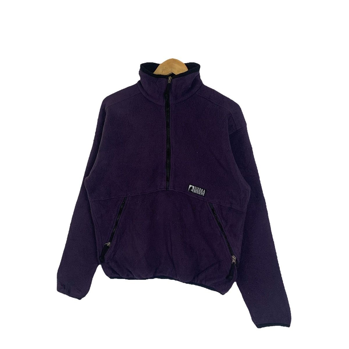Sierra Designs × Vintage Vintage SIERRA DESIGNS Outdoor Sportswear Fleece Sweatshirt Size US M / EU 48-50 / 2 - 4 Thumbnail