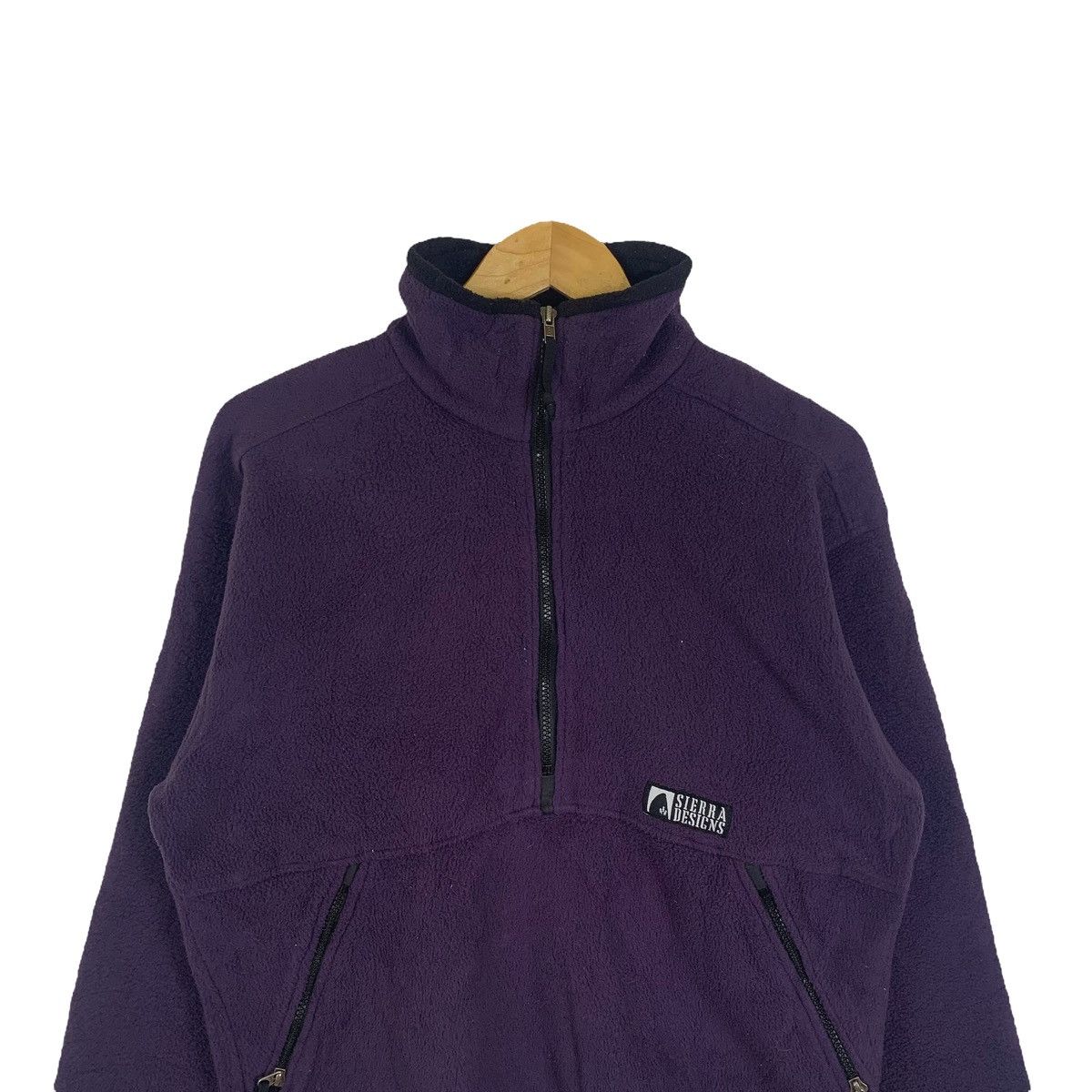 Sierra Designs × Vintage Vintage SIERRA DESIGNS Outdoor Sportswear Fleece Sweatshirt Size US M / EU 48-50 / 2 - 5 Thumbnail