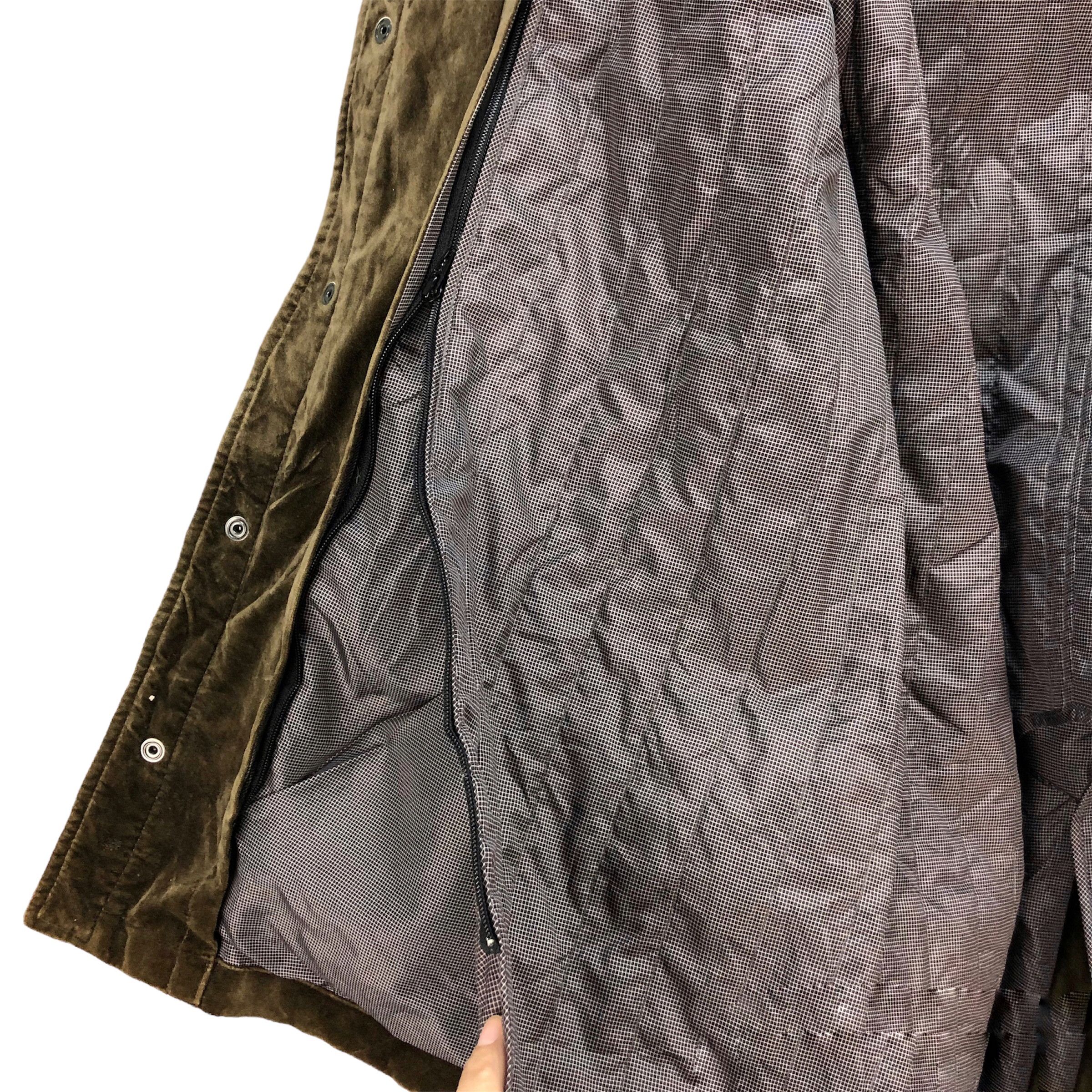Japanese Brand VINTAGE KANSAI JEANS VELVET JACKET / CHORE JACKET #6593-75 Size US L / EU 52-54 / 3 - 12 Thumbnail