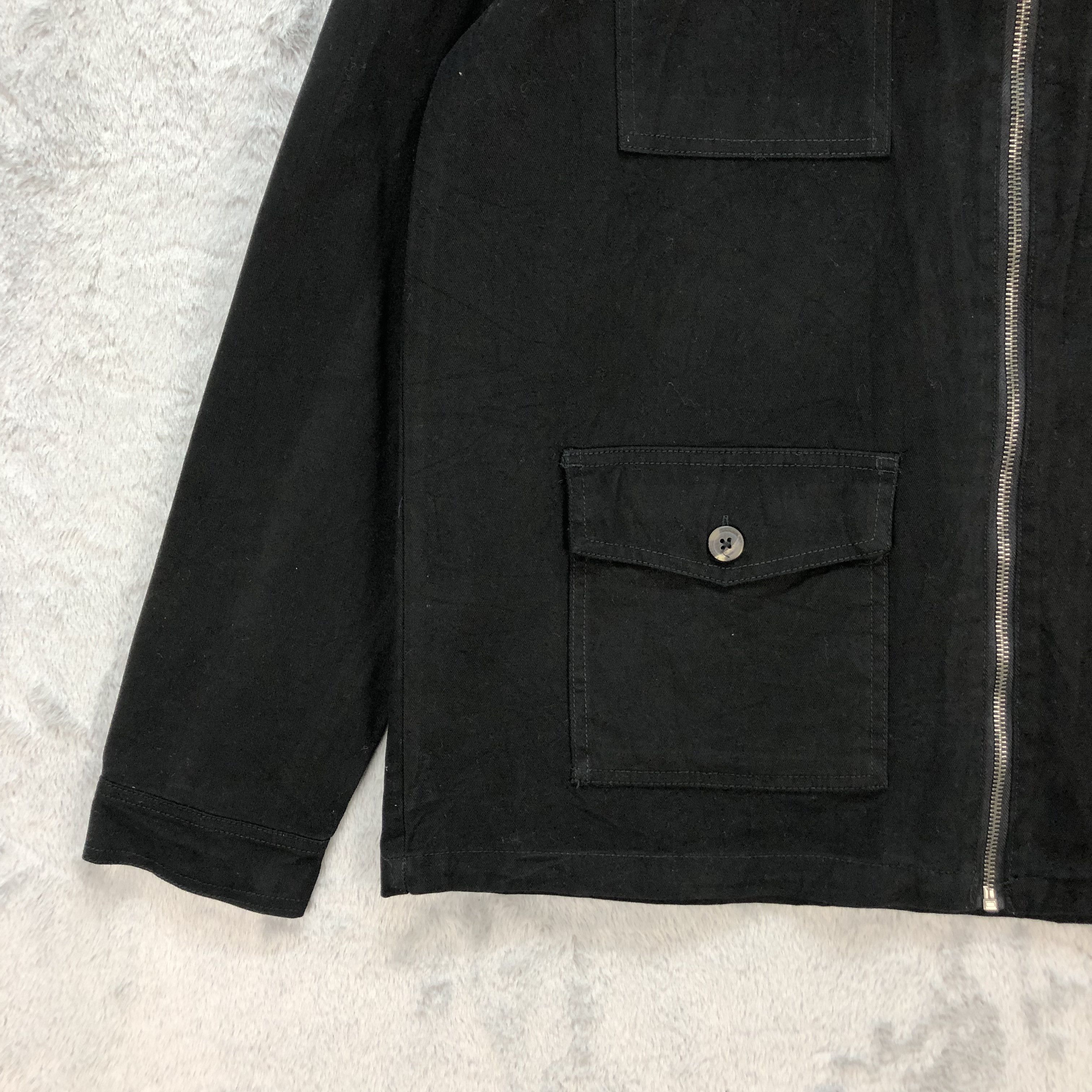 Japanese Brand CRAFT + FLOW CHORE JACKET #6583-75 Size US M / EU 48-50 / 2 - 4 Thumbnail