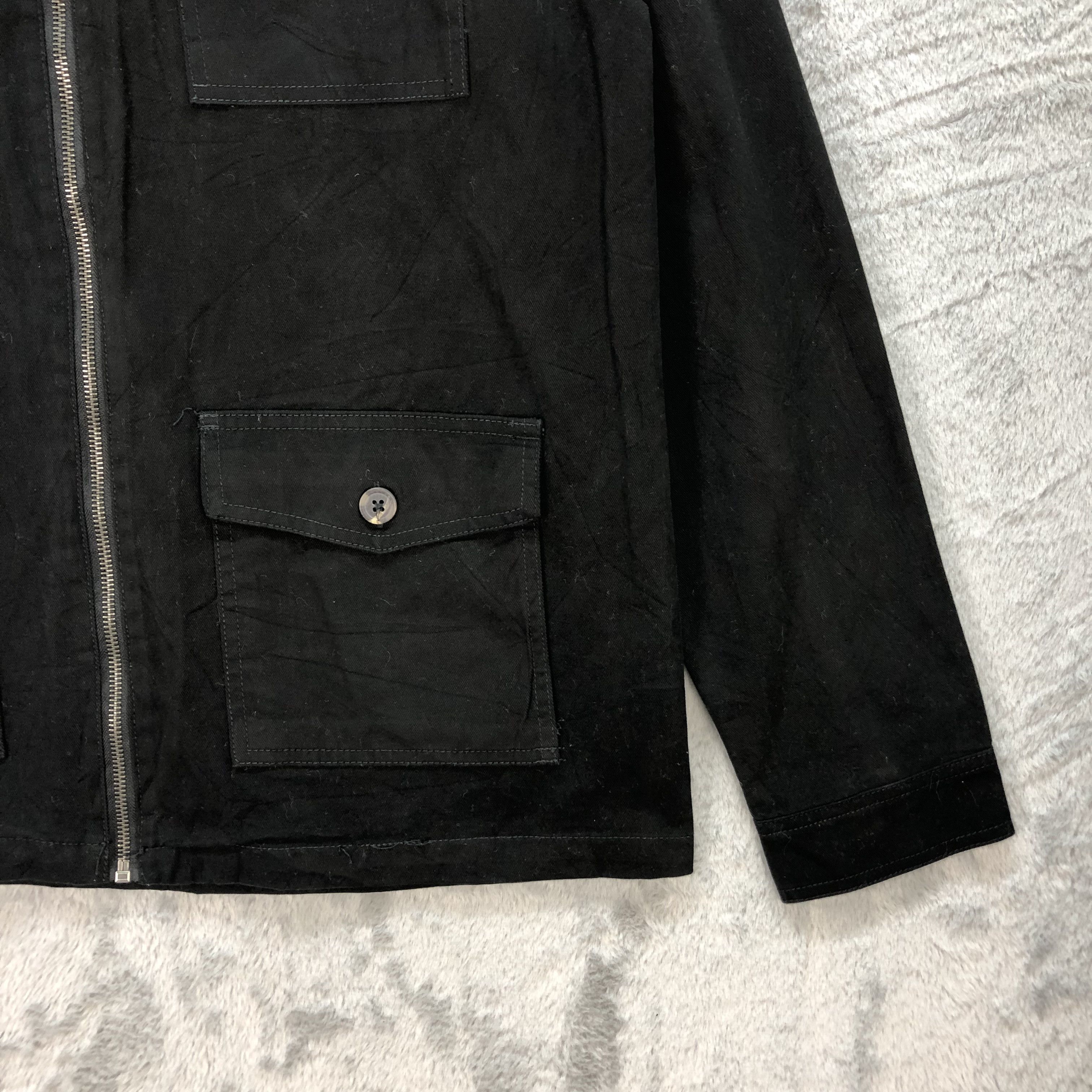 Japanese Brand CRAFT + FLOW CHORE JACKET #6583-75 Size US M / EU 48-50 / 2 - 5 Thumbnail