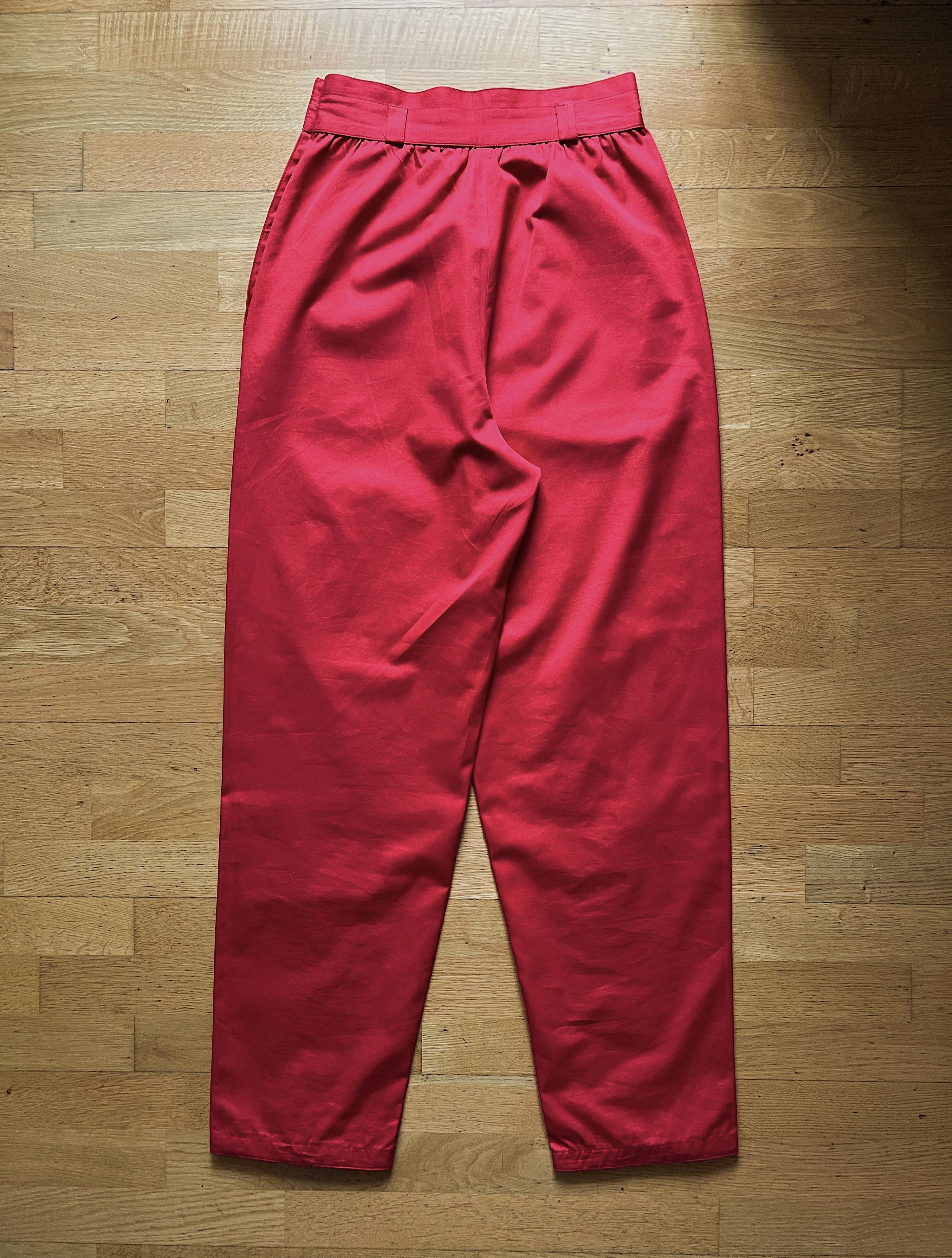 Versace 90s Gianni Versace Pleated Baggy Cotton Pants Trousers Size 27" / US 4 / IT 40 - 14 Thumbnail