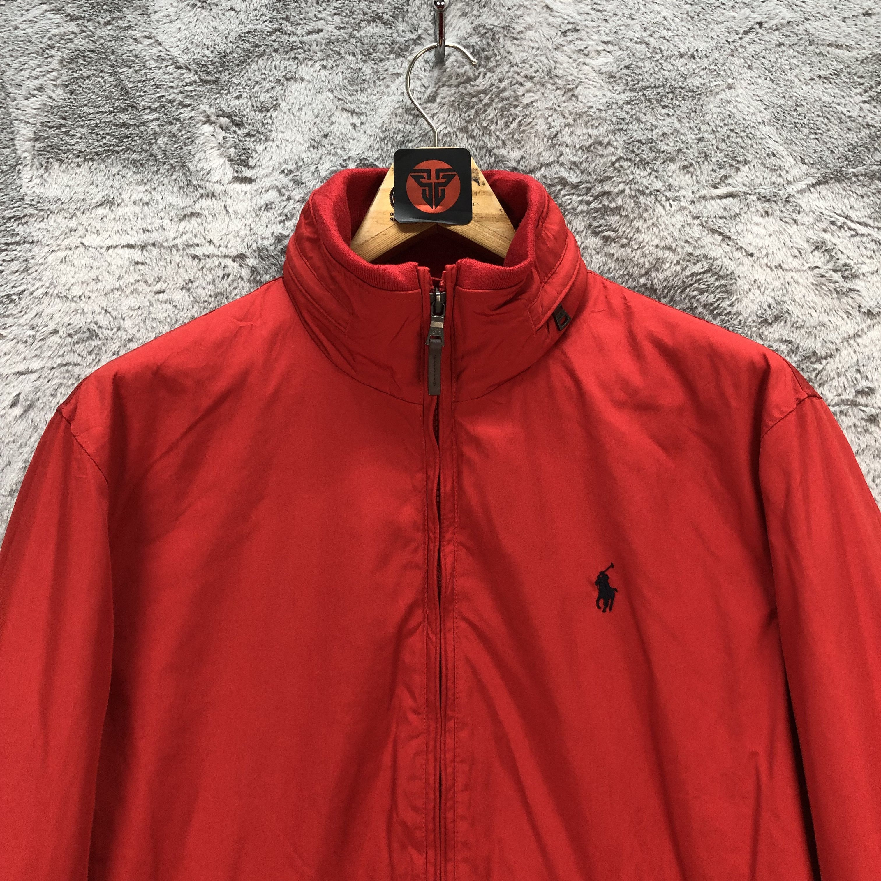 Polo Ralph Lauren POLO RALPH LAUREN HOODED RED JACKET #6580-75 Size US M / EU 48-50 / 2 - 2 Thumbnail