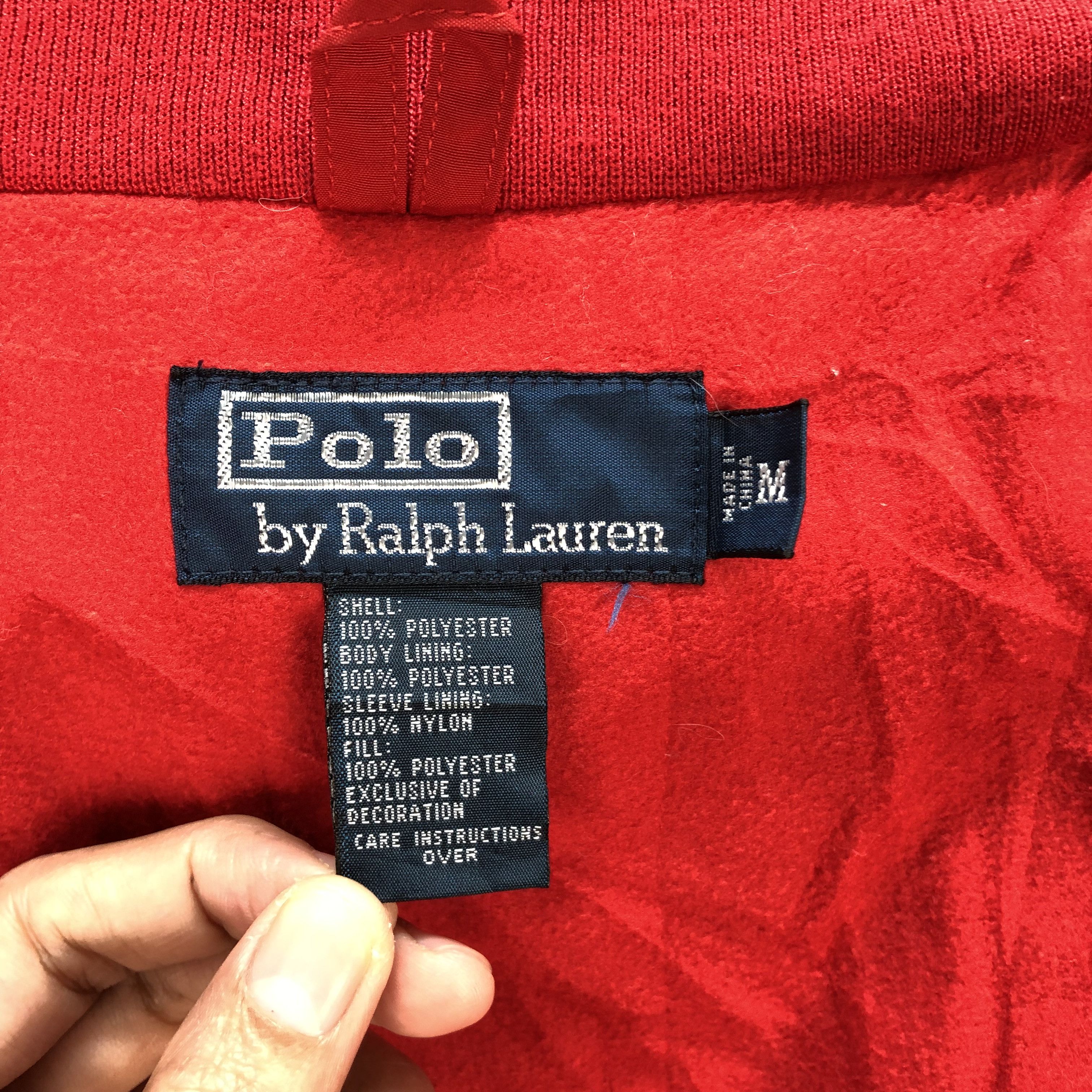 Polo Ralph Lauren POLO RALPH LAUREN HOODED RED JACKET #6580-75 Size US M / EU 48-50 / 2 - 11 Thumbnail