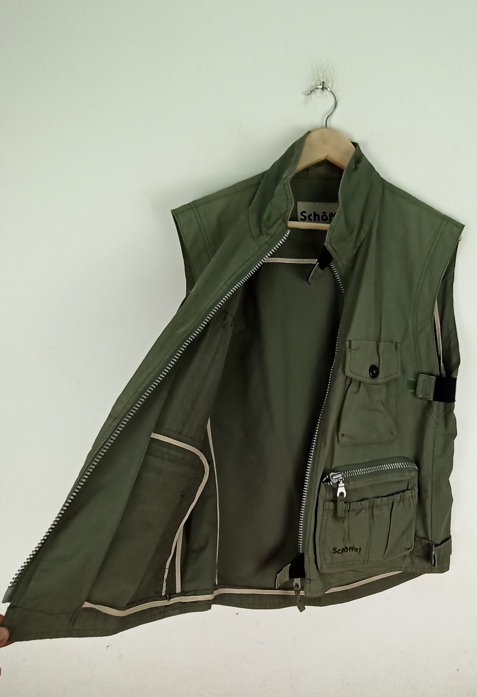 Vintage Rare🔥 Shooting Vest Schoffel Multi pocket Size US L / EU 52-54 / 3 - 7 Thumbnail