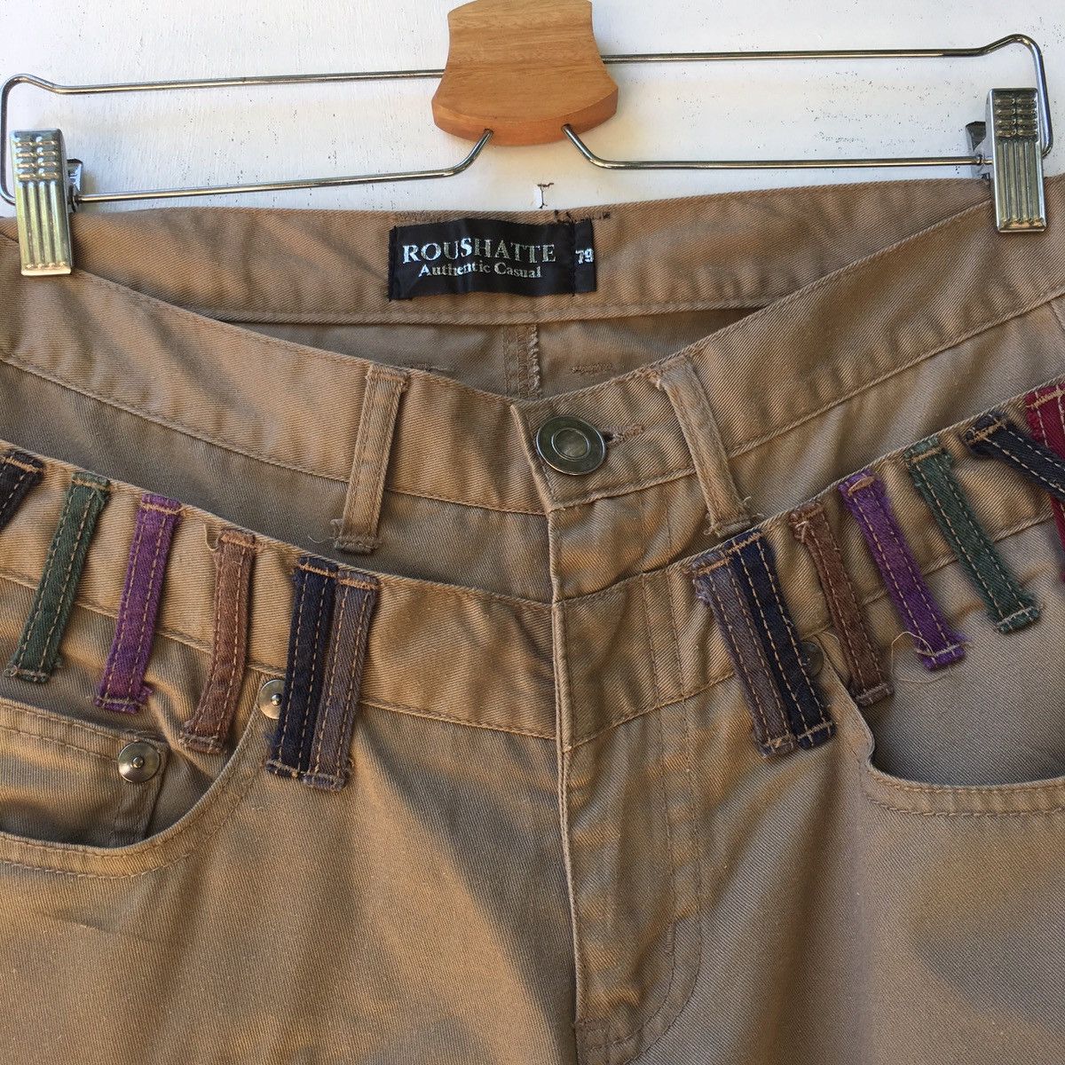 Japanese Brand Casual Roushatte DoubleWaist Cargo Pants Springleg Size US 30 / EU 46 - 9 Thumbnail