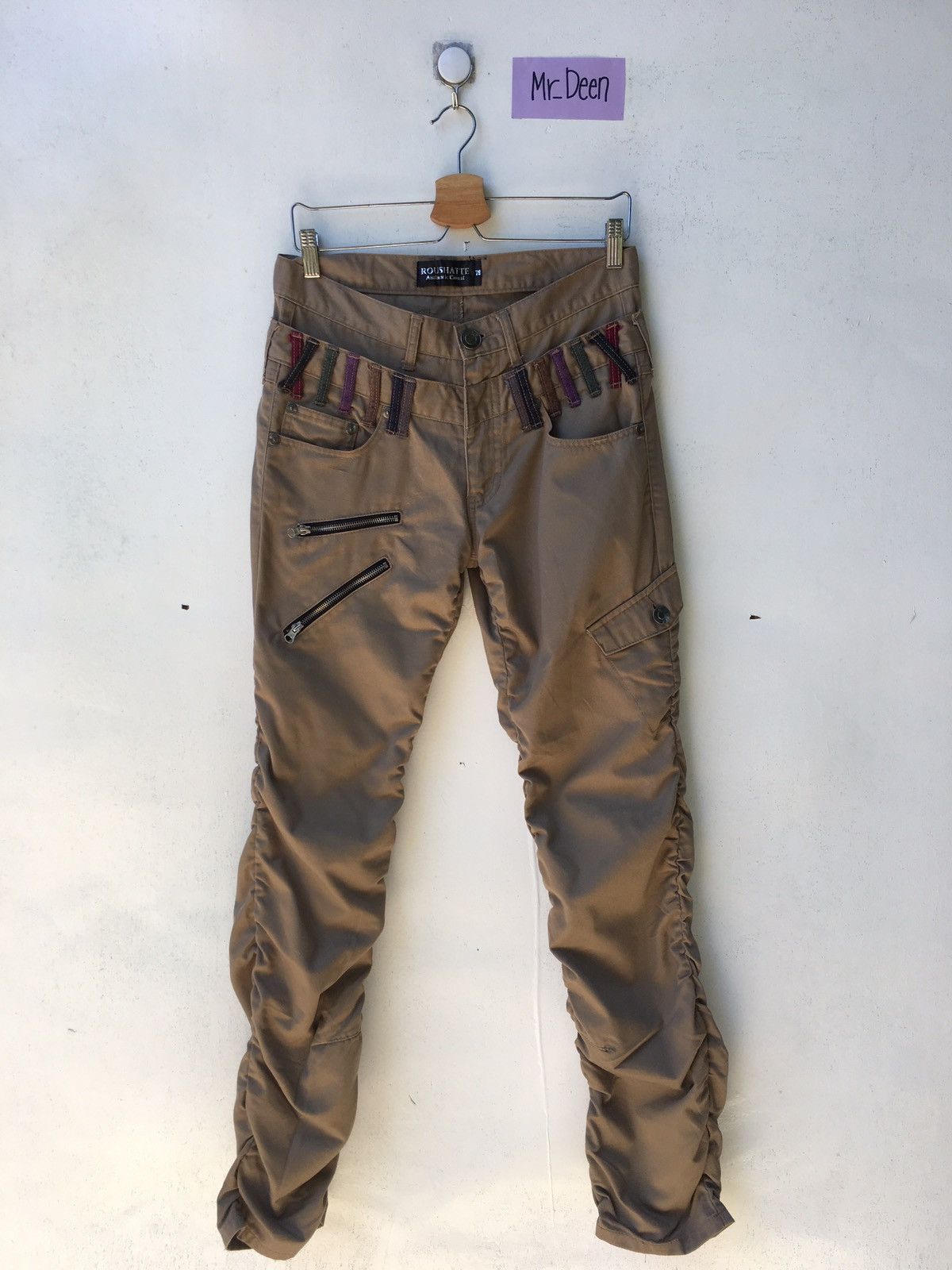 Japanese Brand Casual Roushatte DoubleWaist Cargo Pants Springleg Size US 30 / EU 46 - 2 Thumbnail