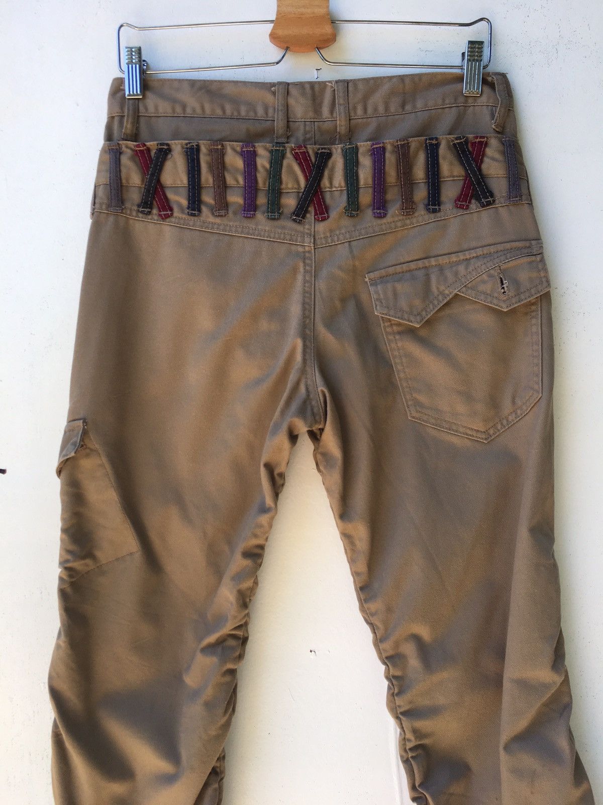 Japanese Brand Casual Roushatte DoubleWaist Cargo Pants Springleg Size US 30 / EU 46 - 17 Thumbnail