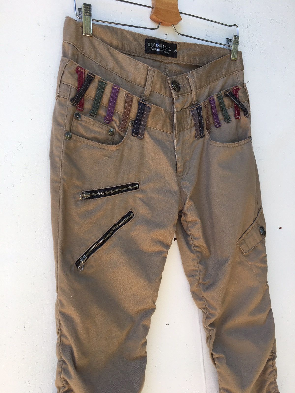 Japanese Brand Casual Roushatte DoubleWaist Cargo Pants Springleg Size US 30 / EU 46 - 7 Thumbnail
