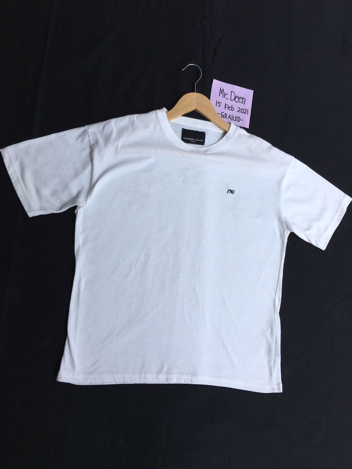 Number (N)ine Vintage Rare Number (N)ine n logo Stars Tshirt Size US M / EU 48-50 / 2 - 3 Thumbnail