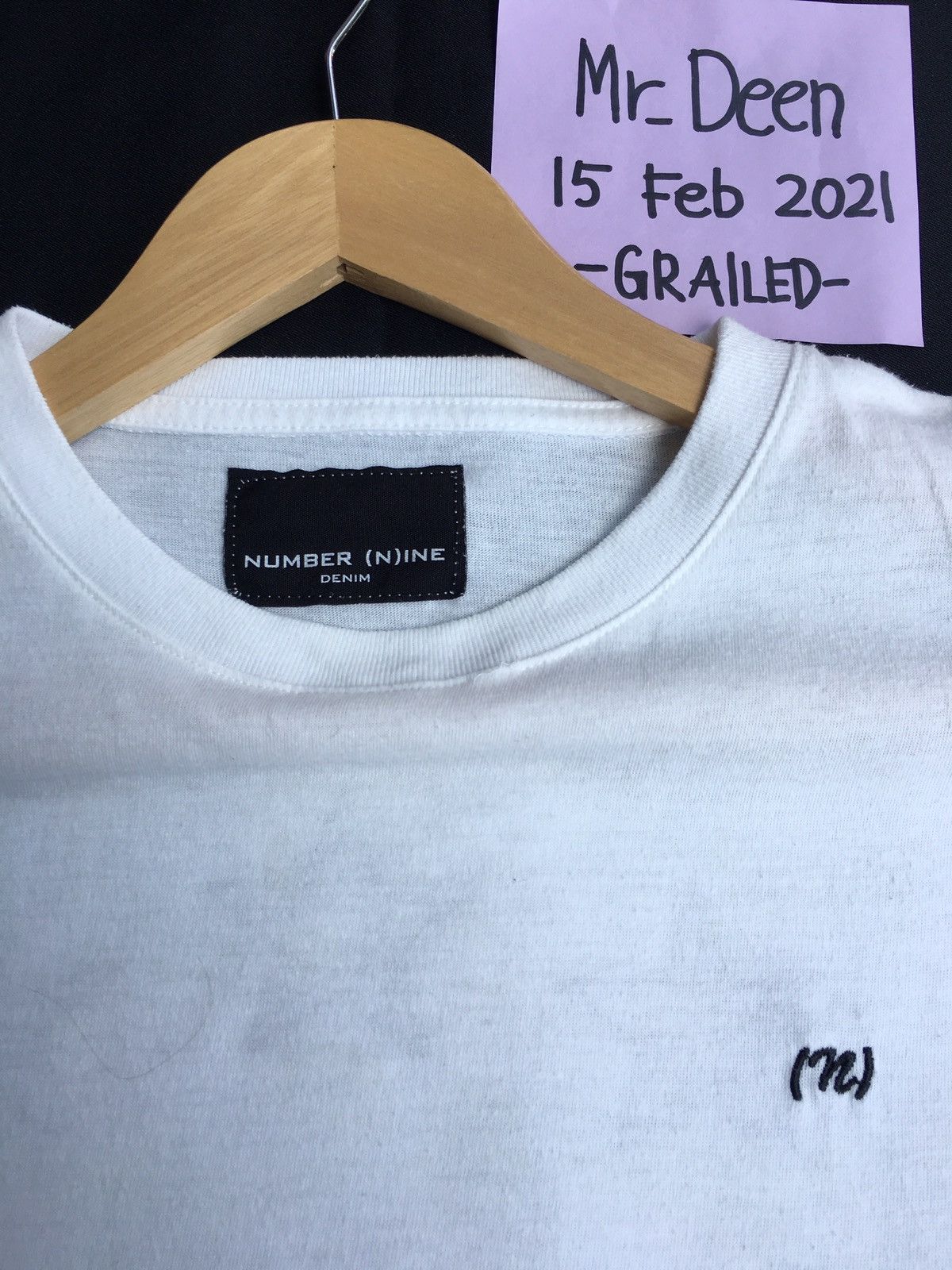 Number (N)ine Vintage Rare Number (N)ine n logo Stars Tshirt Size US M / EU 48-50 / 2 - 1 Thumbnail