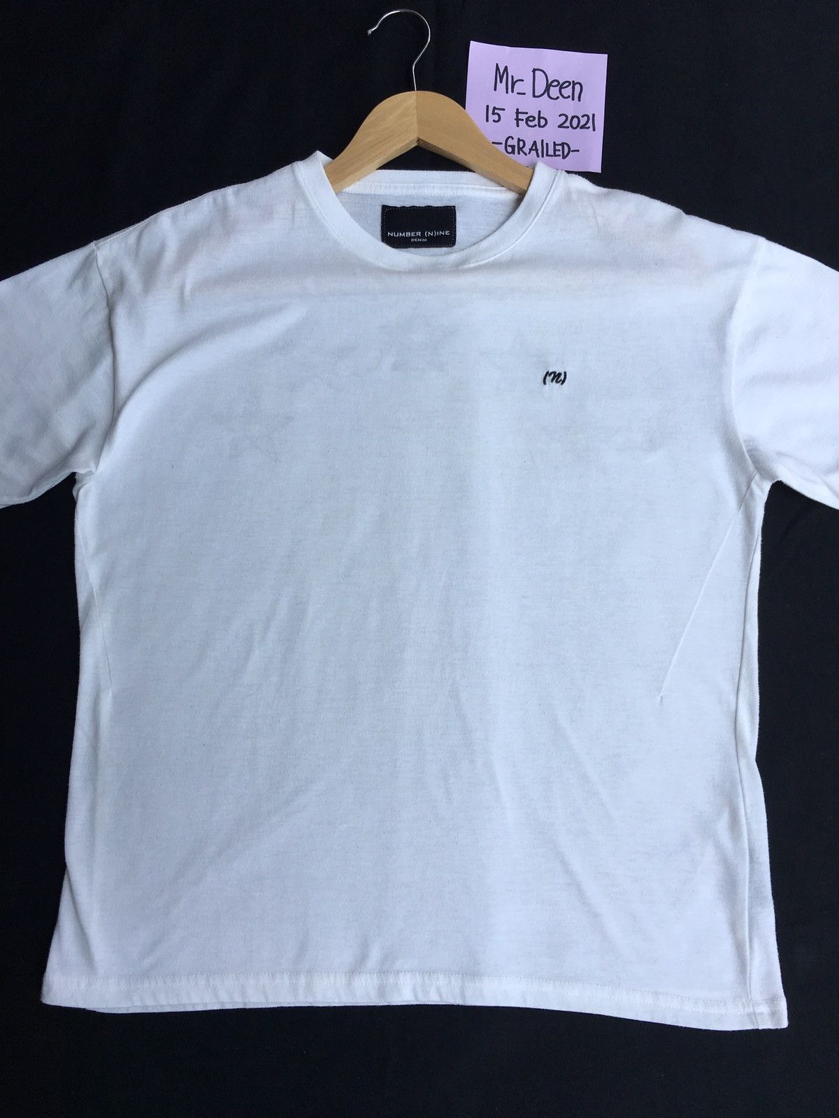 Number (N)ine Vintage Rare Number (N)ine n logo Stars Tshirt Size US M / EU 48-50 / 2 - 5 Thumbnail