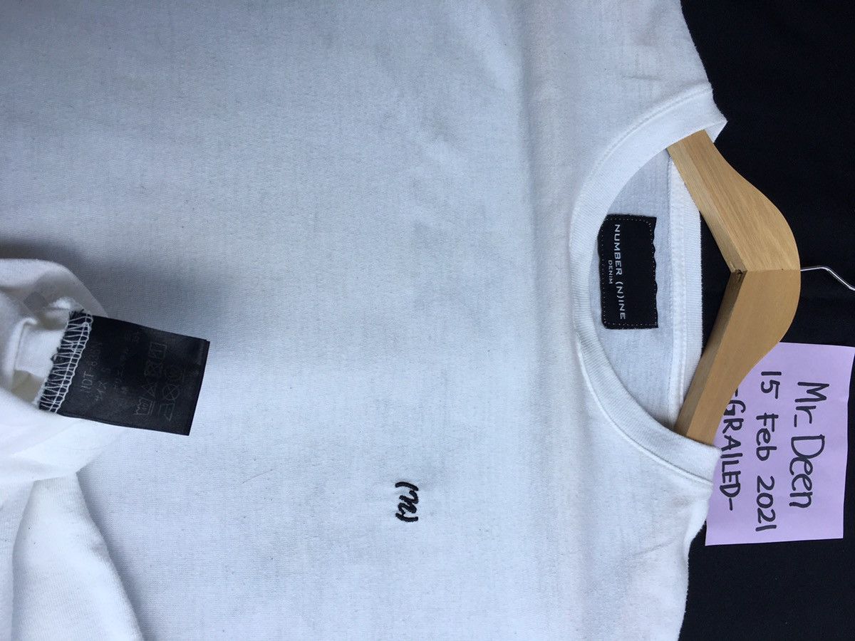 Number (N)ine Vintage Rare Number (N)ine n logo Stars Tshirt Size US M / EU 48-50 / 2 - 6 Thumbnail