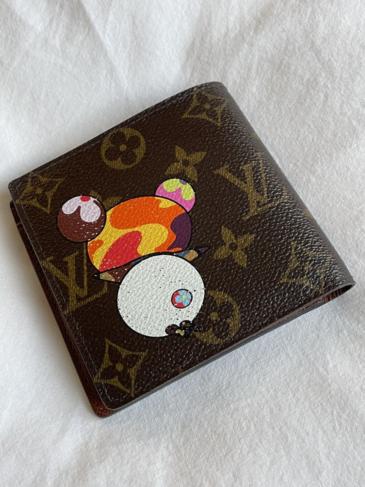 Louis Vuitton × Takashi Murakami Louis Vuitton Monogram Panda Wallet Size ONE SIZE - 3 Thumbnail
