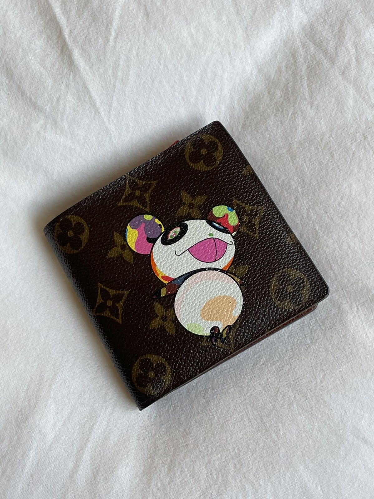 Louis Vuitton × Takashi Murakami Louis Vuitton Monogram Panda Wallet Size ONE SIZE - 1 Thumbnail