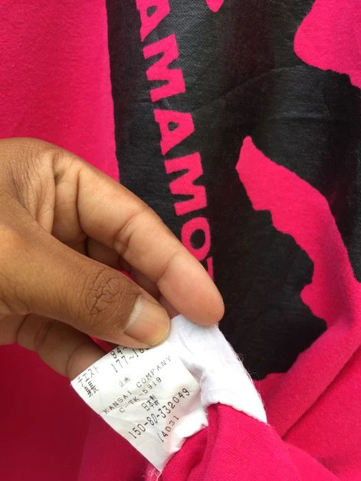 Kansai Yamamoto Vintage90s KANSAI YAMAMOTO Sweater Spellout Logo Sweatshirt Size US L / EU 52-54 / 3 - 7 Thumbnail