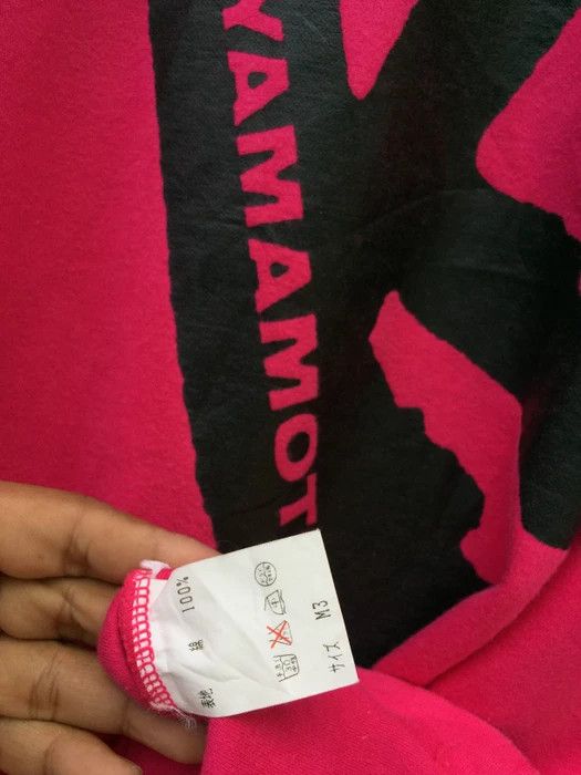 Kansai Yamamoto Vintage90s KANSAI YAMAMOTO Sweater Spellout Logo Sweatshirt Size US L / EU 52-54 / 3 - 8 Thumbnail