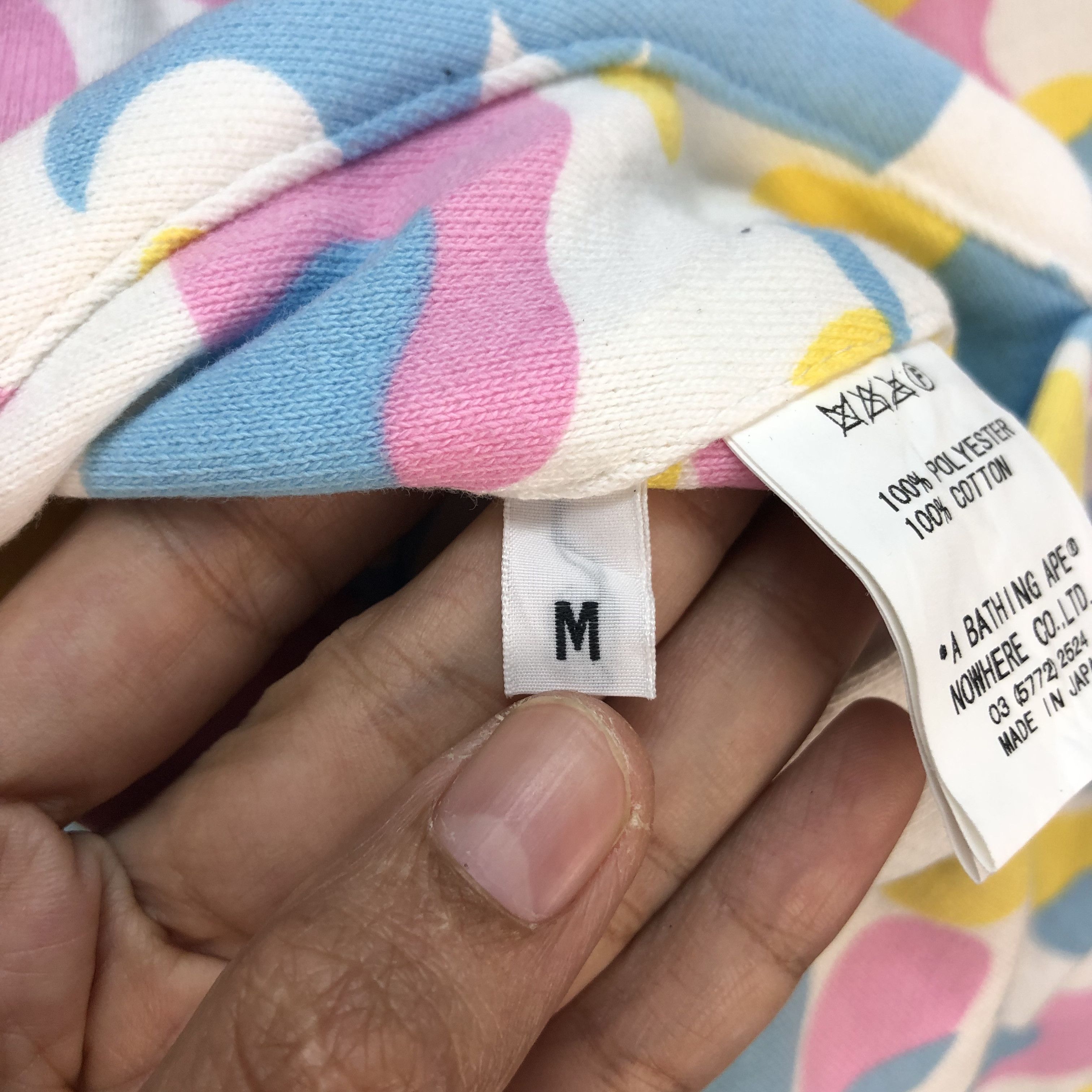 Bape COTTON CANDY CAMO REVERSIBLE JACKET Size US M / EU 48-50 / 2 - 17 Thumbnail