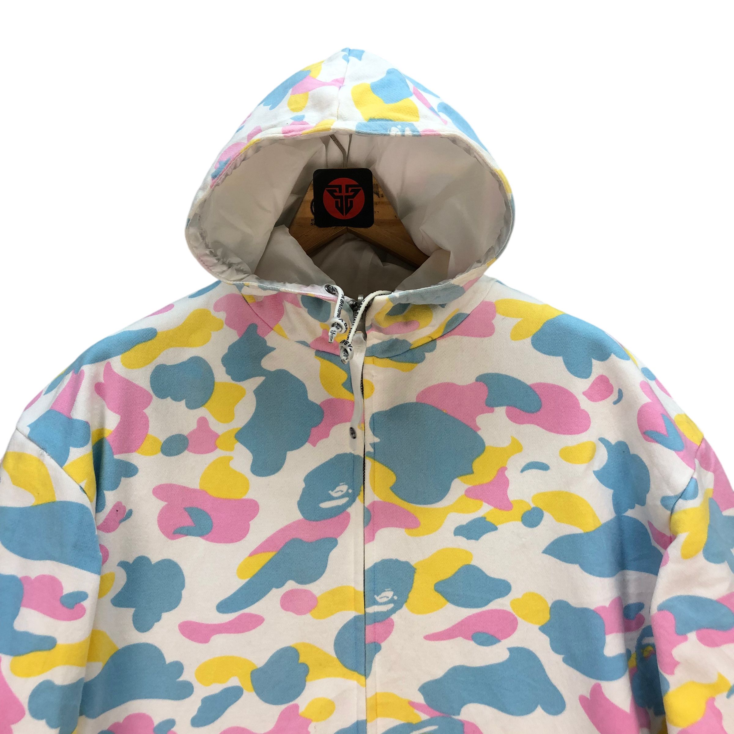 Bape COTTON CANDY CAMO REVERSIBLE JACKET Size US M / EU 48-50 / 2 - 3 Thumbnail