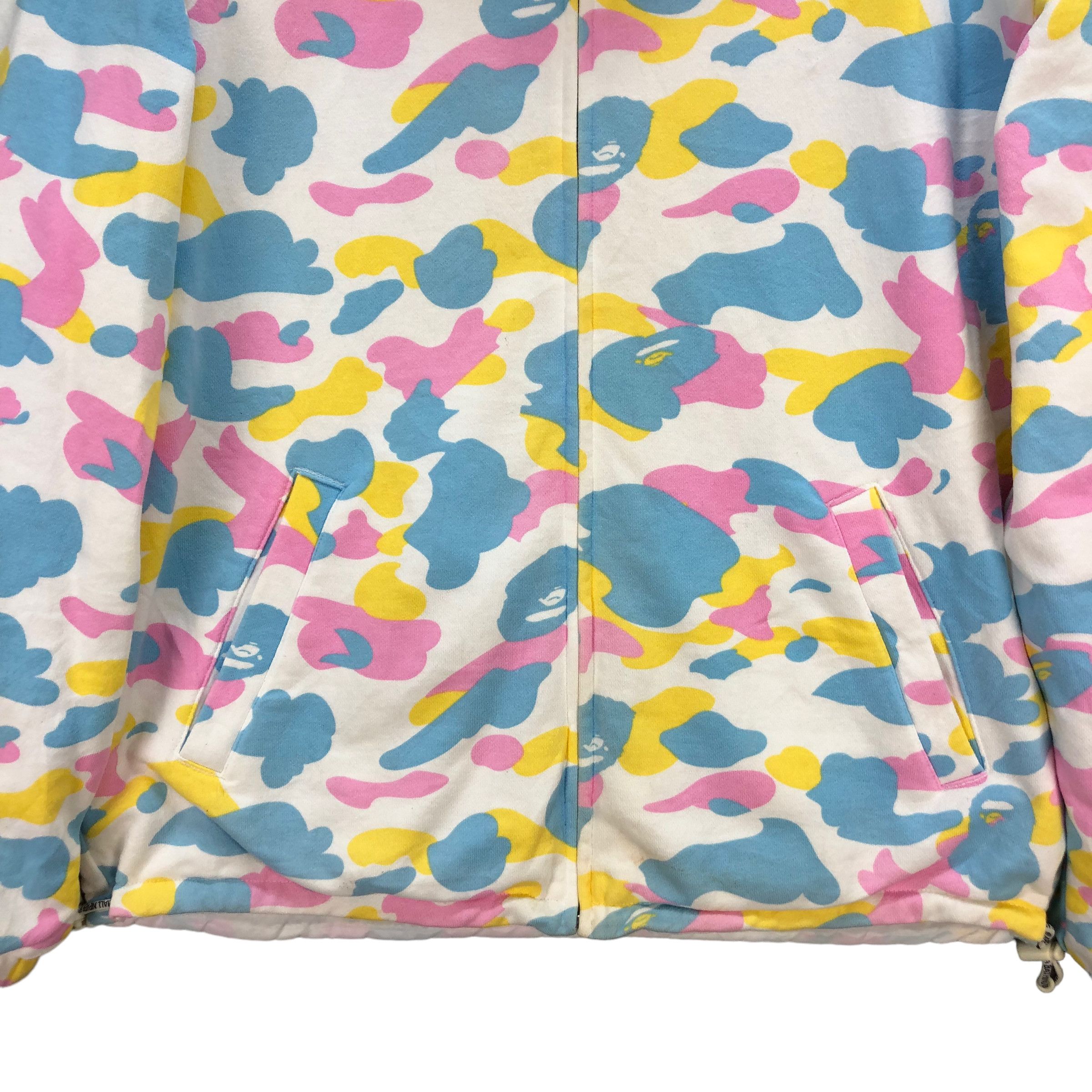 Bape COTTON CANDY CAMO REVERSIBLE JACKET Size US M / EU 48-50 / 2 - 6 Thumbnail