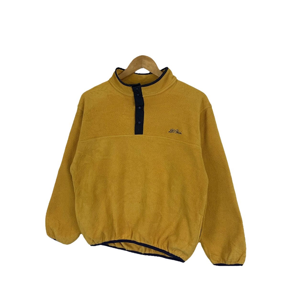 L.L. Bean × Vintage Vintage L.L. BEAN Outdoor Fleece Half Button Sweatshirt Size US M / EU 48-50 / 2 - 3 Thumbnail