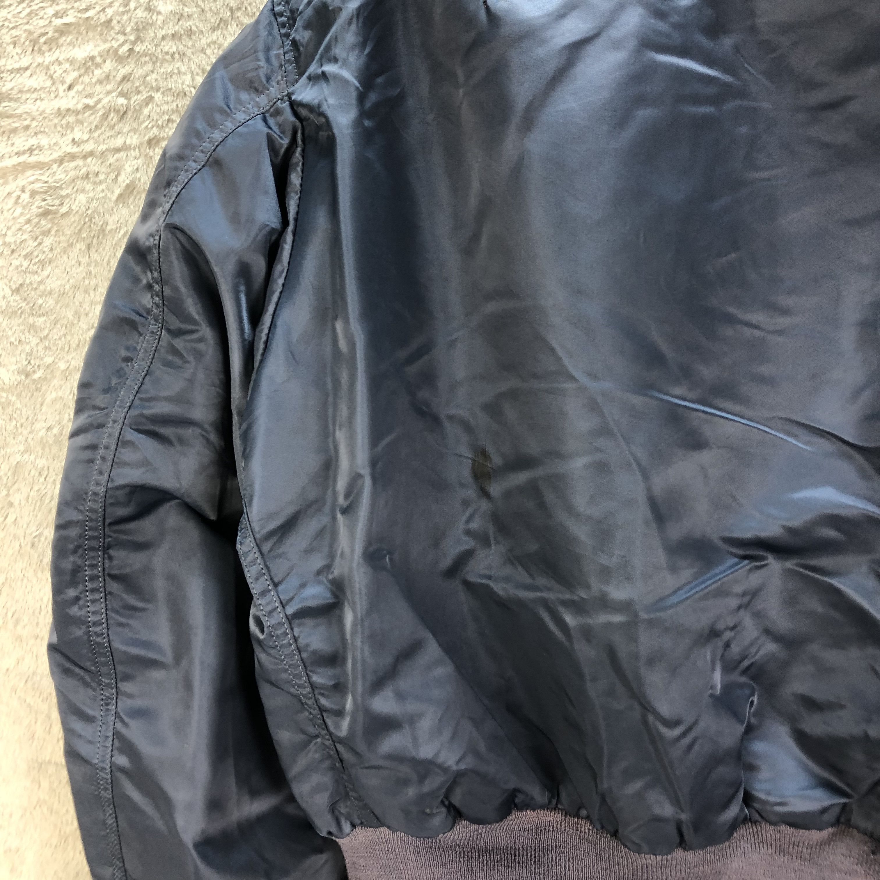 Alpha Industries VINTAGE B-15C ALPHA INDUSTRIES US AIR FORCE BOMBERS #6514-70 Size US L / EU 52-54 / 3 - 11 Thumbnail