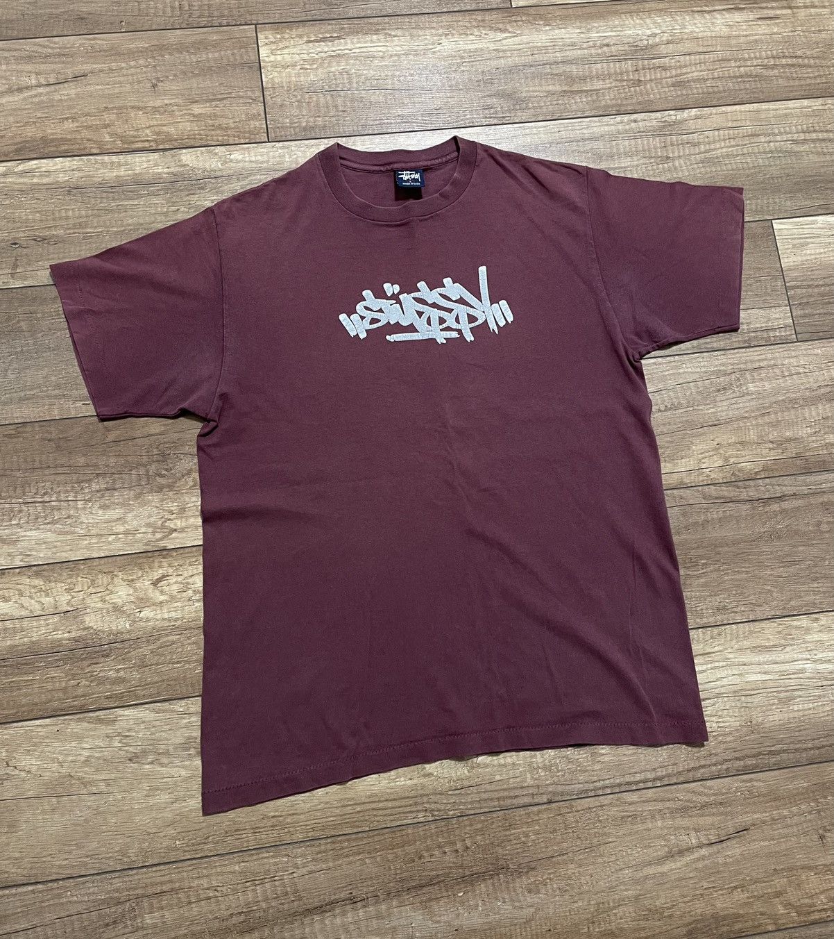 Stussy Rare Vintage Stussy Made in USA T Shirt Size US L / EU 52-54 / 3 - 3 Thumbnail