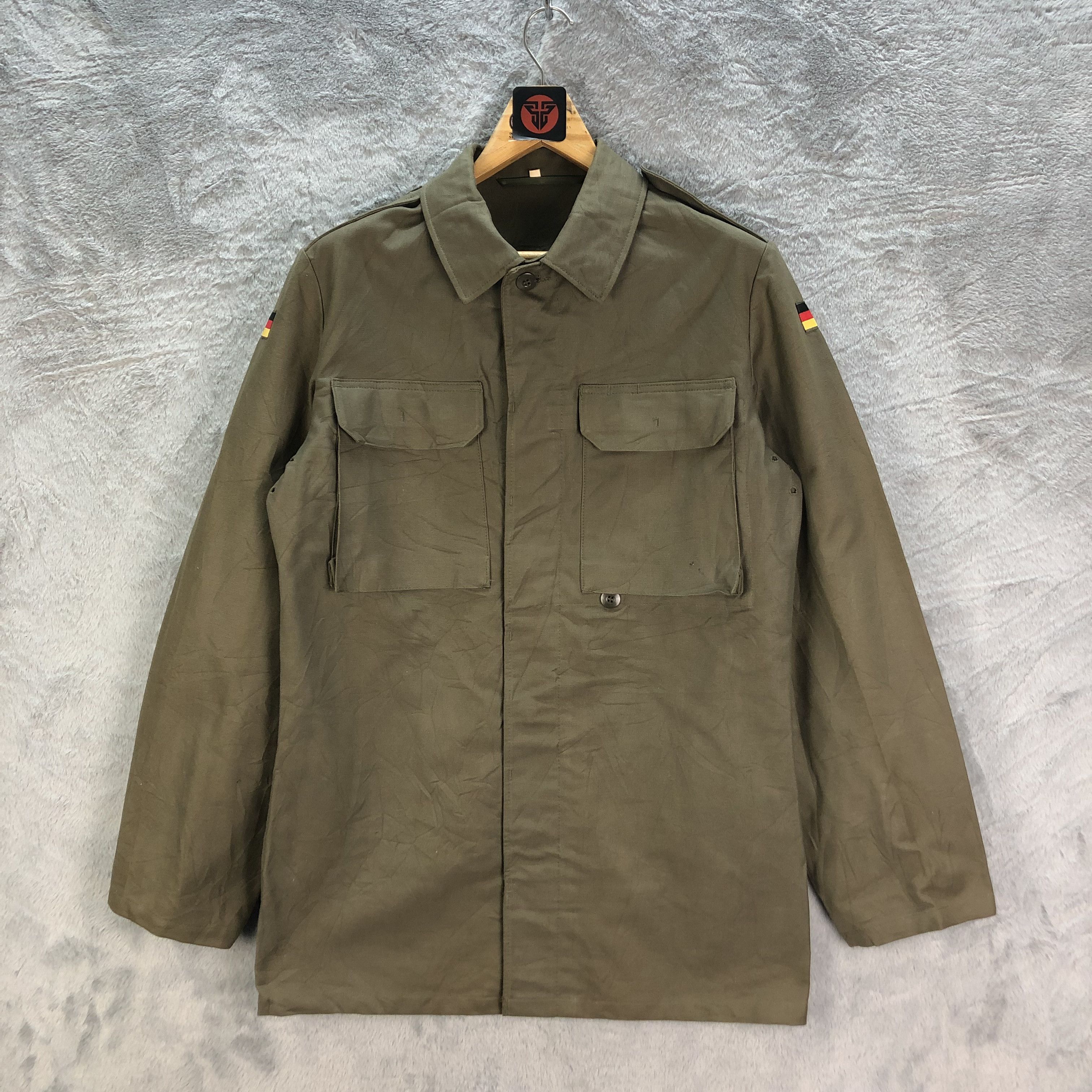 Vintage H.WINNEN GMBH & CO GERMANY FIELD JACKET #6512-70 Size US M / EU 48-50 / 2 - 1 Thumbnail