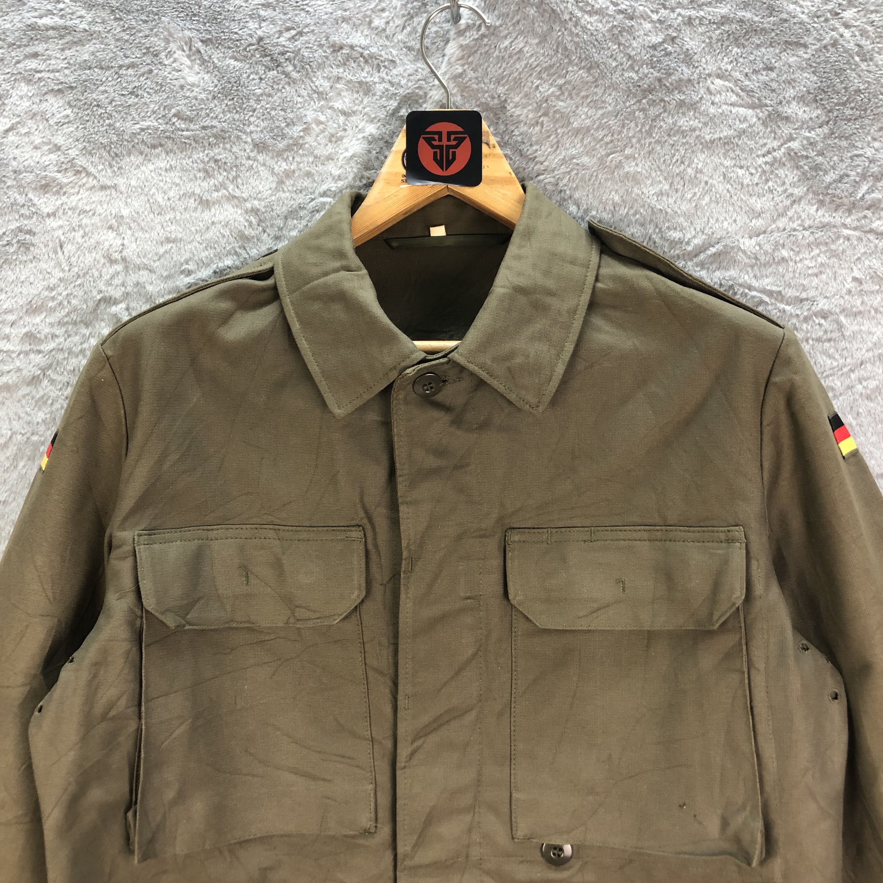 Vintage H.WINNEN GMBH & CO GERMANY FIELD JACKET #6512-70 Size US M / EU 48-50 / 2 - 2 Thumbnail