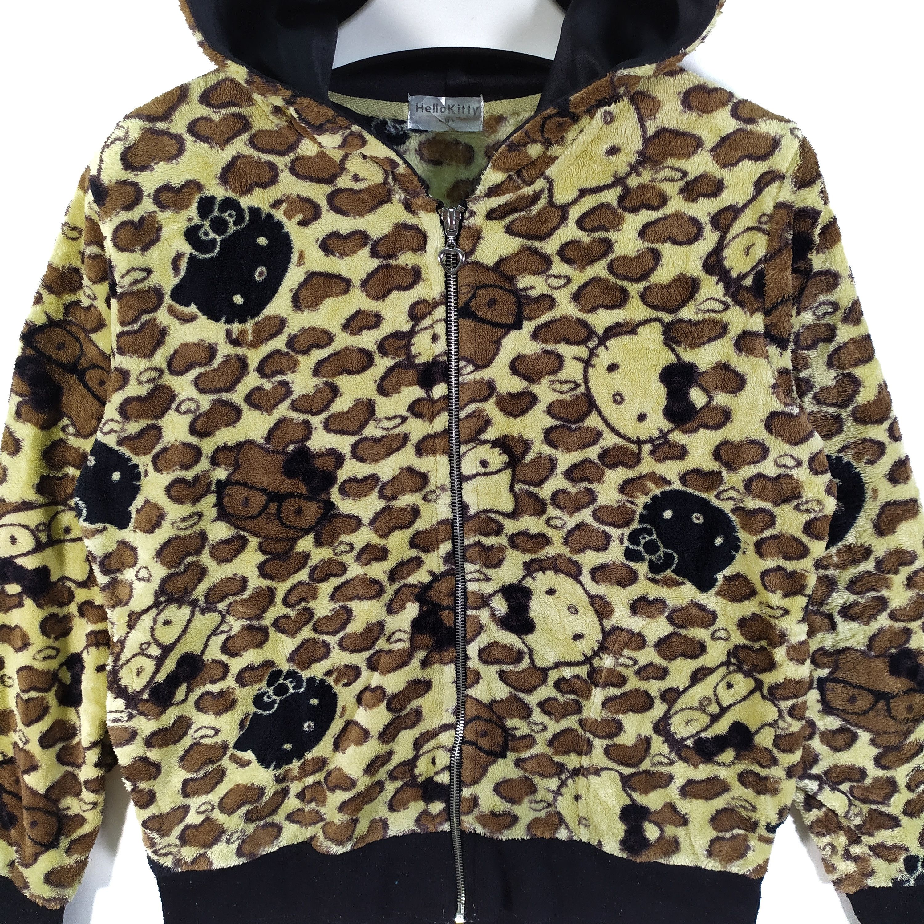 Japanese Brand HELLO KITTY Fullprint Hooded Fleece Sets #68-004 Size M / US 6-8 / IT 42-44 - 5 Thumbnail