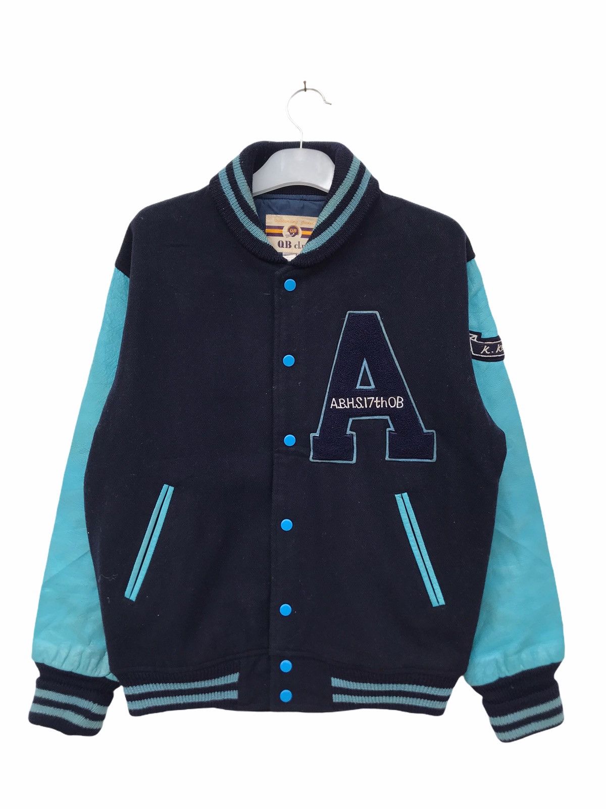 Japanese Brand Vintage QB Club Varsity Jacket Size US L / EU 52-54 / 3 - 1 Thumbnail