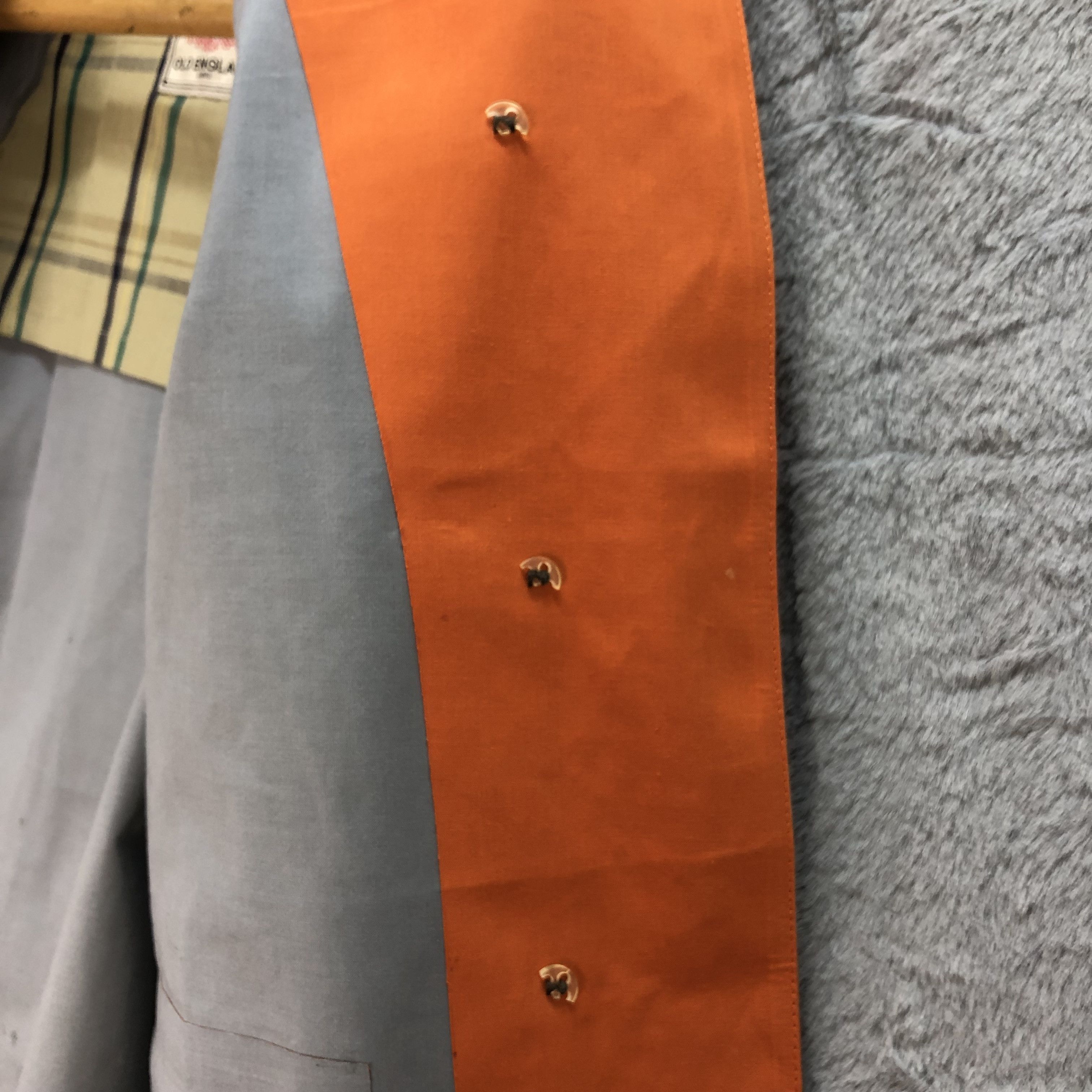 Mackintosh MACKINTOSH COTTON RUBBER PROOFED ORANGE COAT #6589-75 Size S / US 4 / IT 40 - 15 Thumbnail