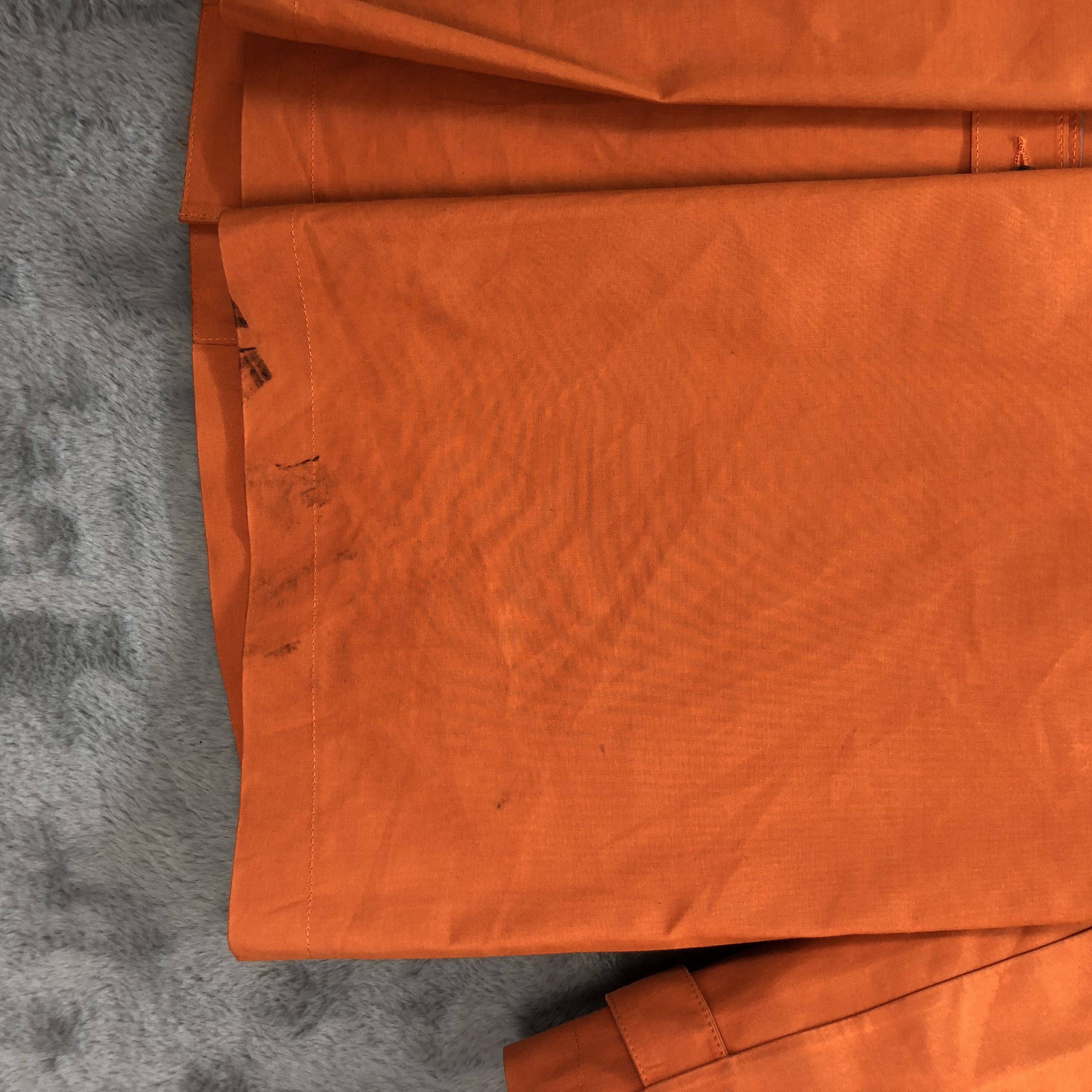 Mackintosh MACKINTOSH COTTON RUBBER PROOFED ORANGE COAT #6589-75 Size S / US 4 / IT 40 - 18 Thumbnail