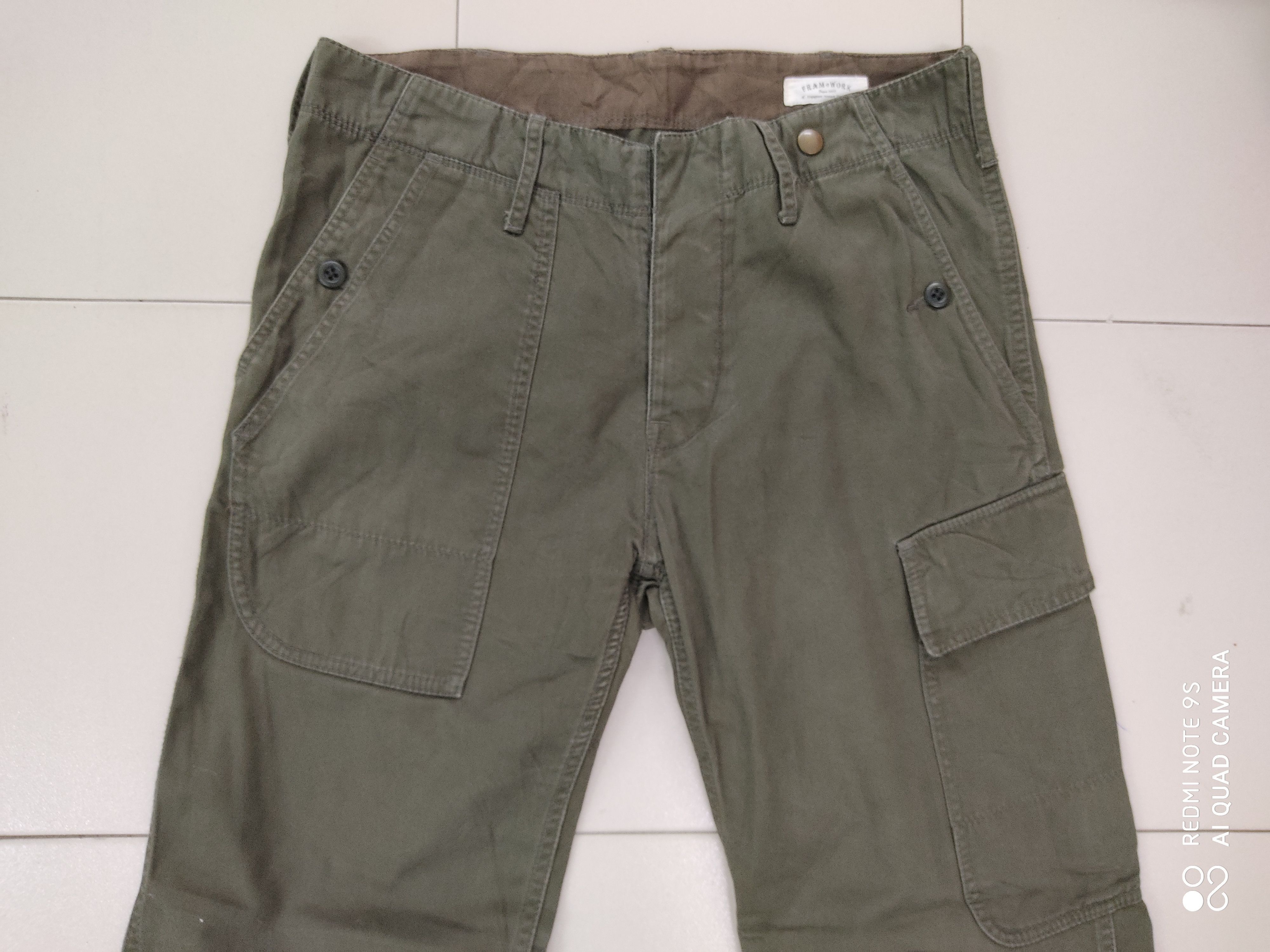 Japanese Brand Frame Work Multipocket Utility Cargo Pant Size US 30 / EU 46 - 2 Thumbnail