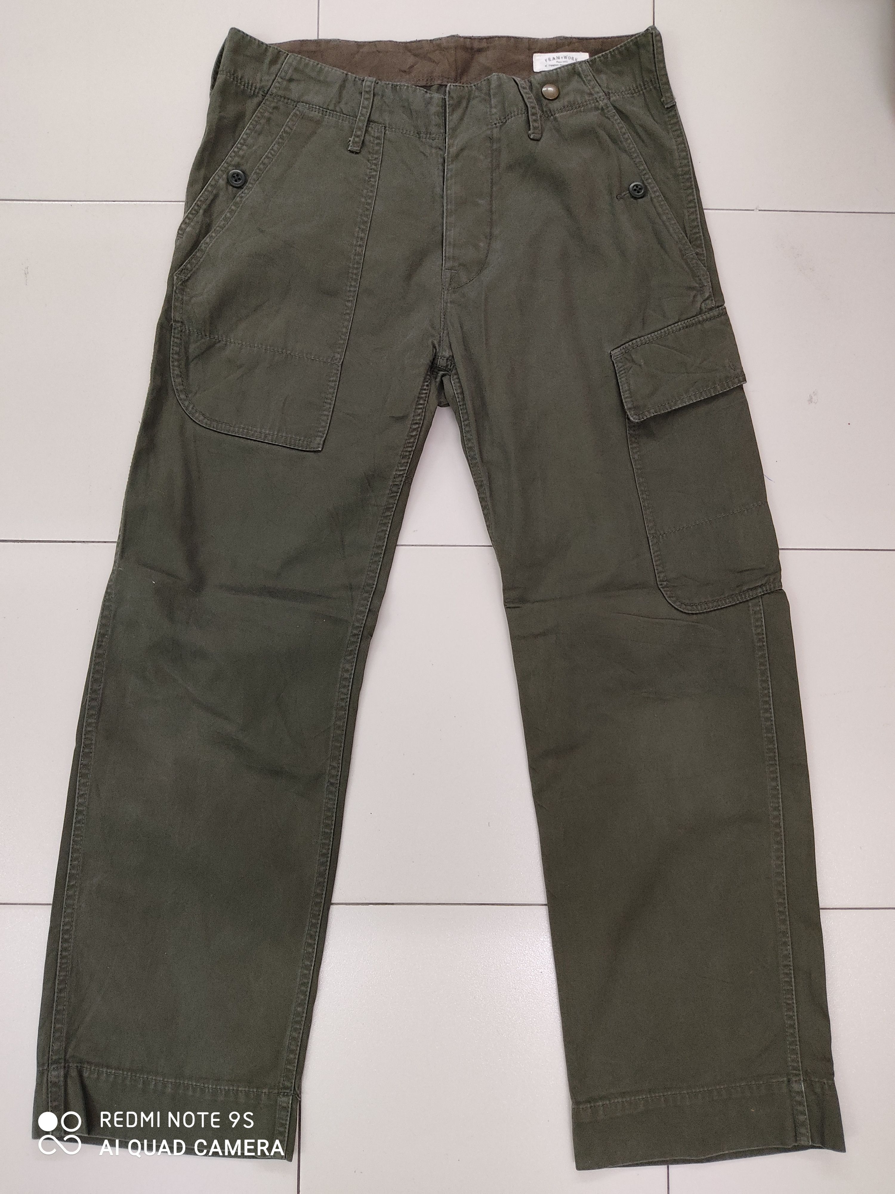 Japanese Brand Frame Work Multipocket Utility Cargo Pant Size US 30 / EU 46 - 1 Thumbnail