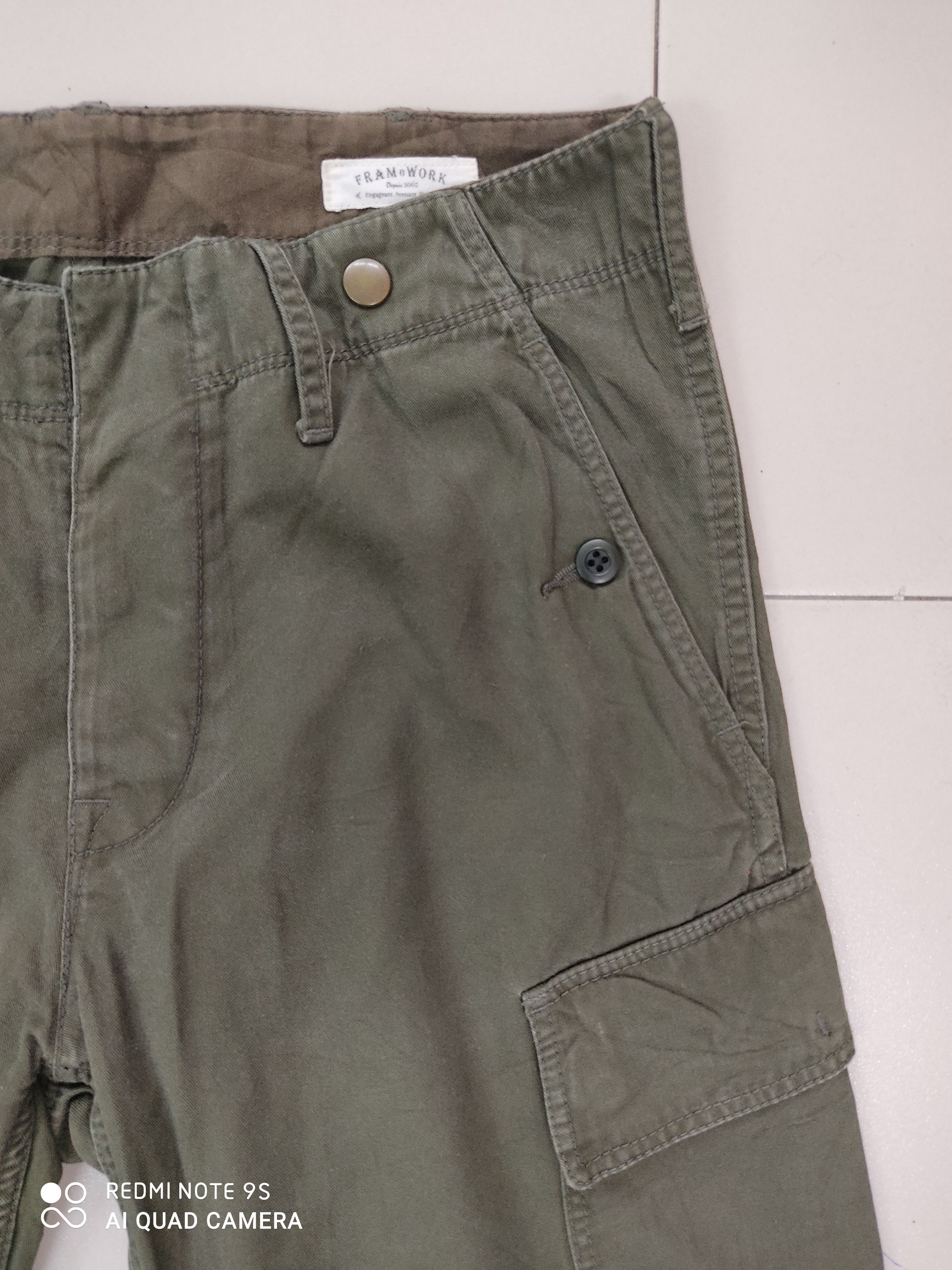 Japanese Brand Frame Work Multipocket Utility Cargo Pant Size US 30 / EU 46 - 3 Thumbnail