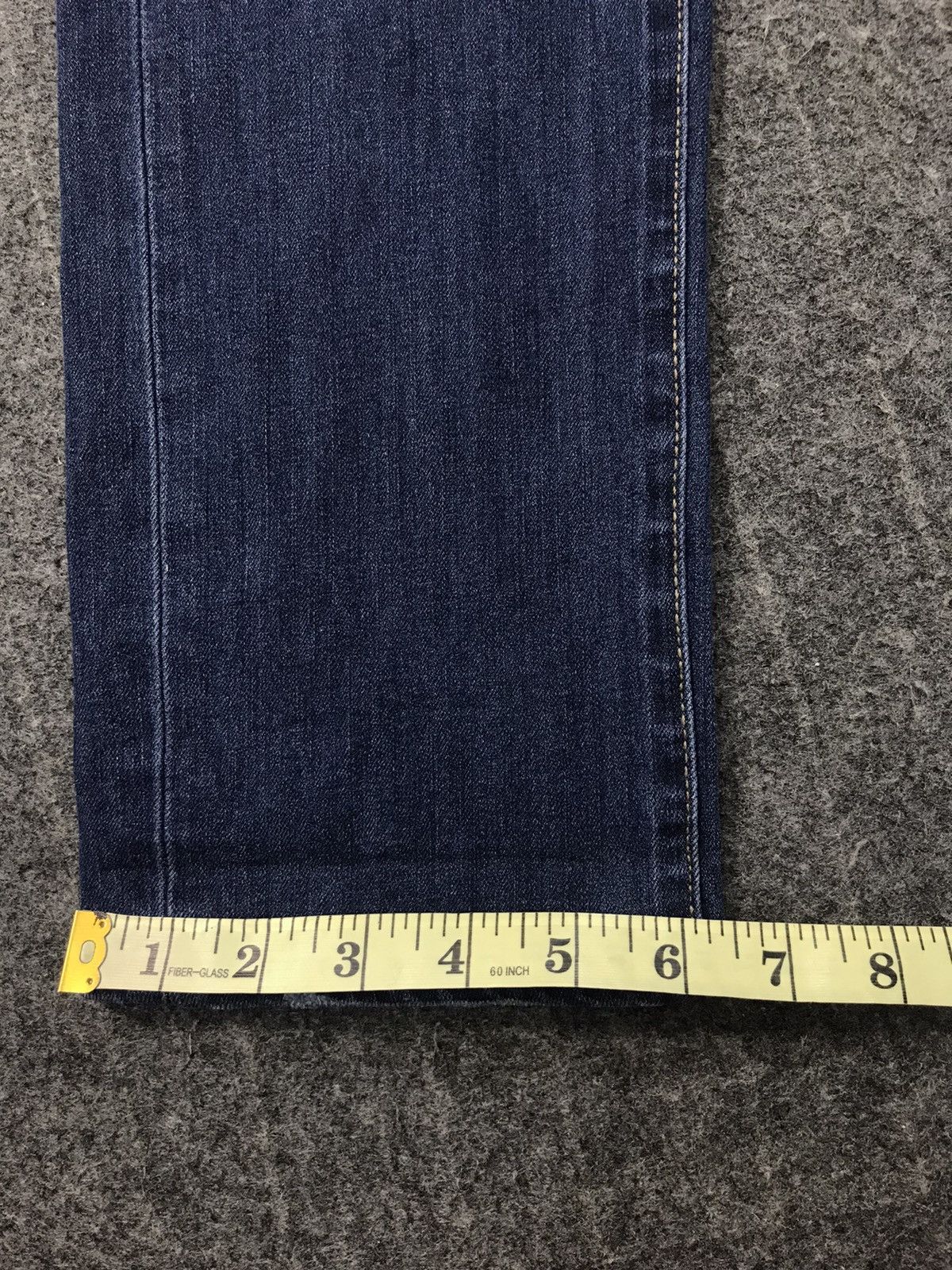 Japanese Brand × Vintage Japanese Brand Straight Slim Cut Pants Distressed Denim Size US 34 / EU 50 - 13 Thumbnail