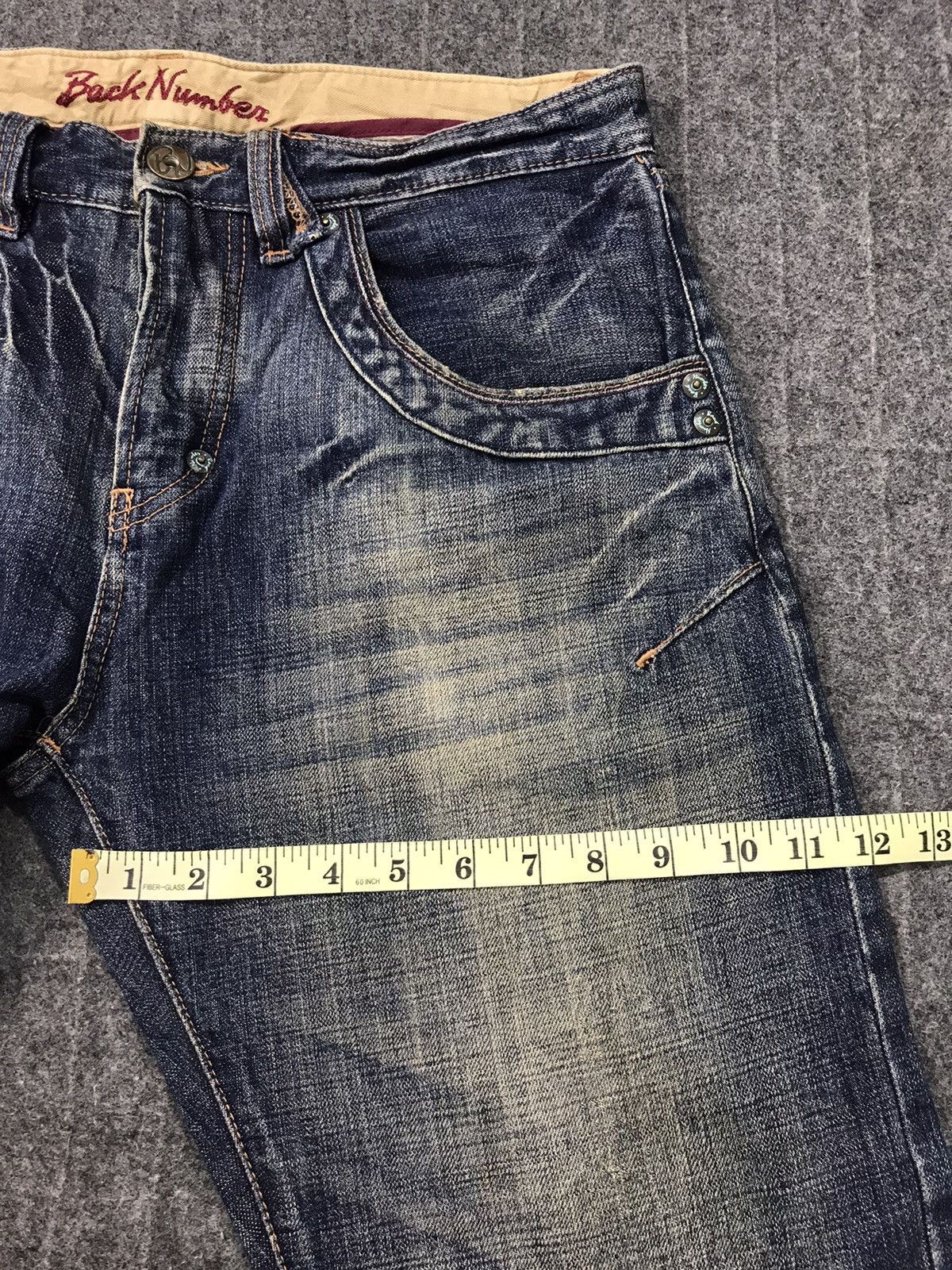 Japanese Brand × Vintage Vintage Back Number Japanese Brand Straight Cut Style Pants Size US 34 / EU 50 - 12 Thumbnail